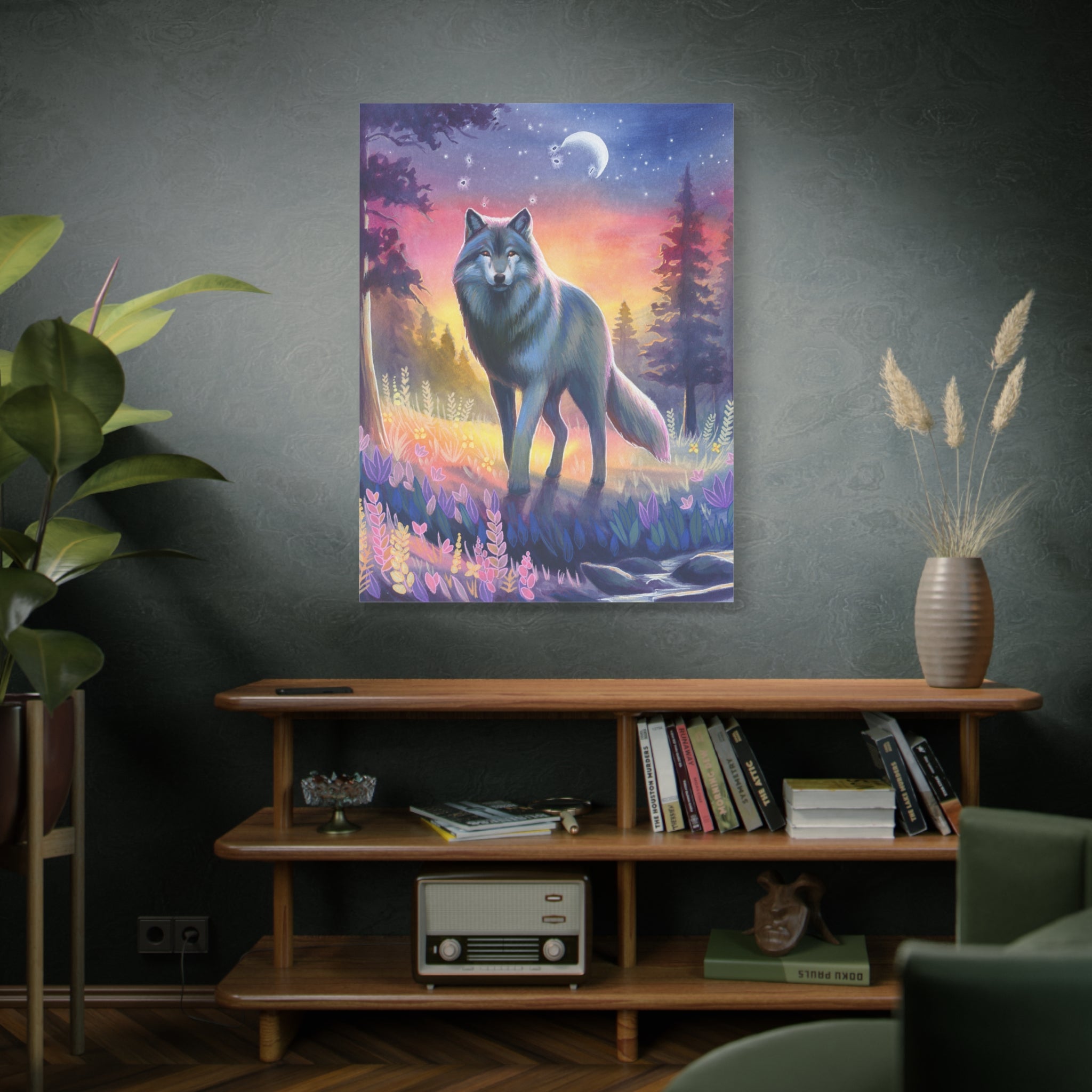 The Wolf Canvas Print