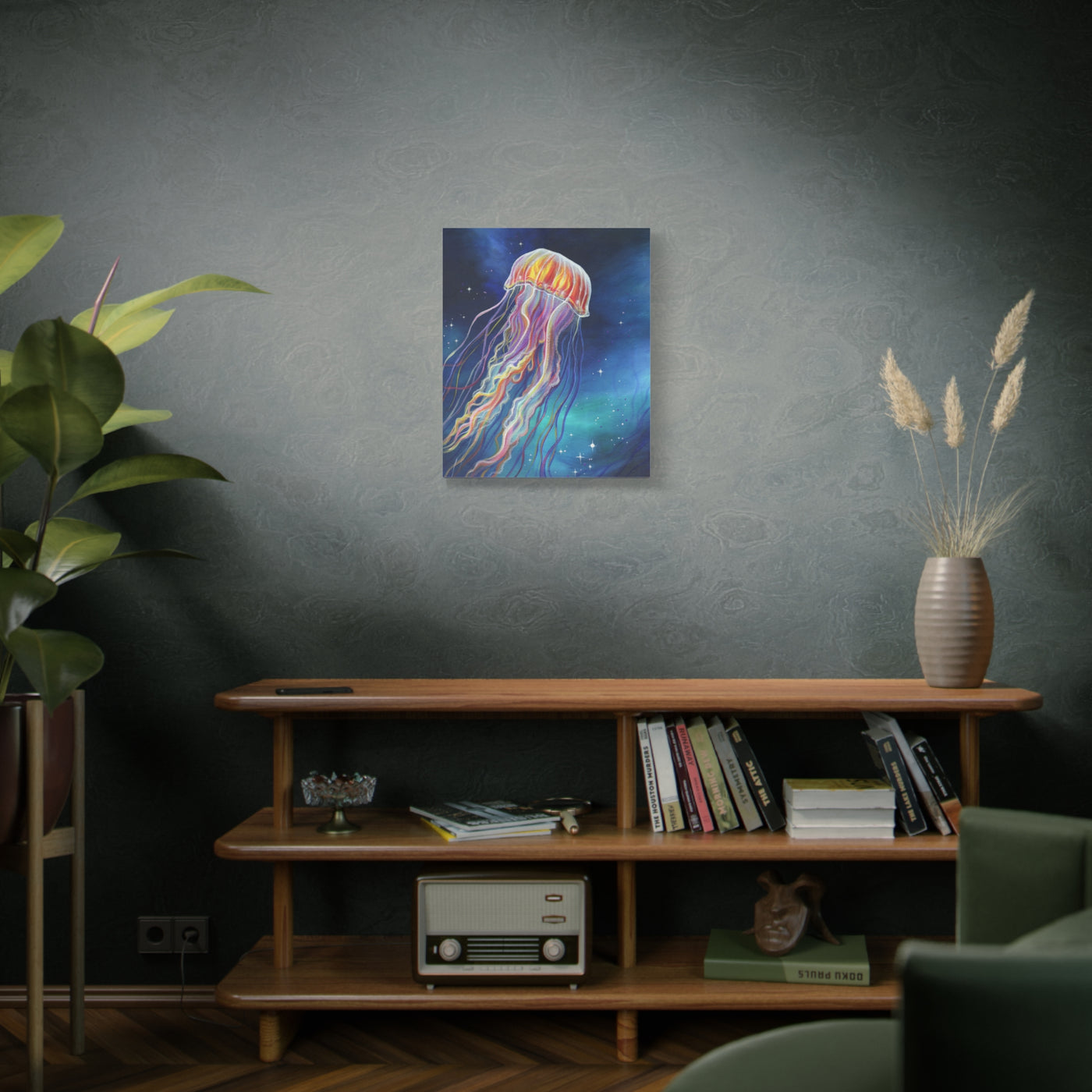 Ethereal Jellyfish Canvas Print