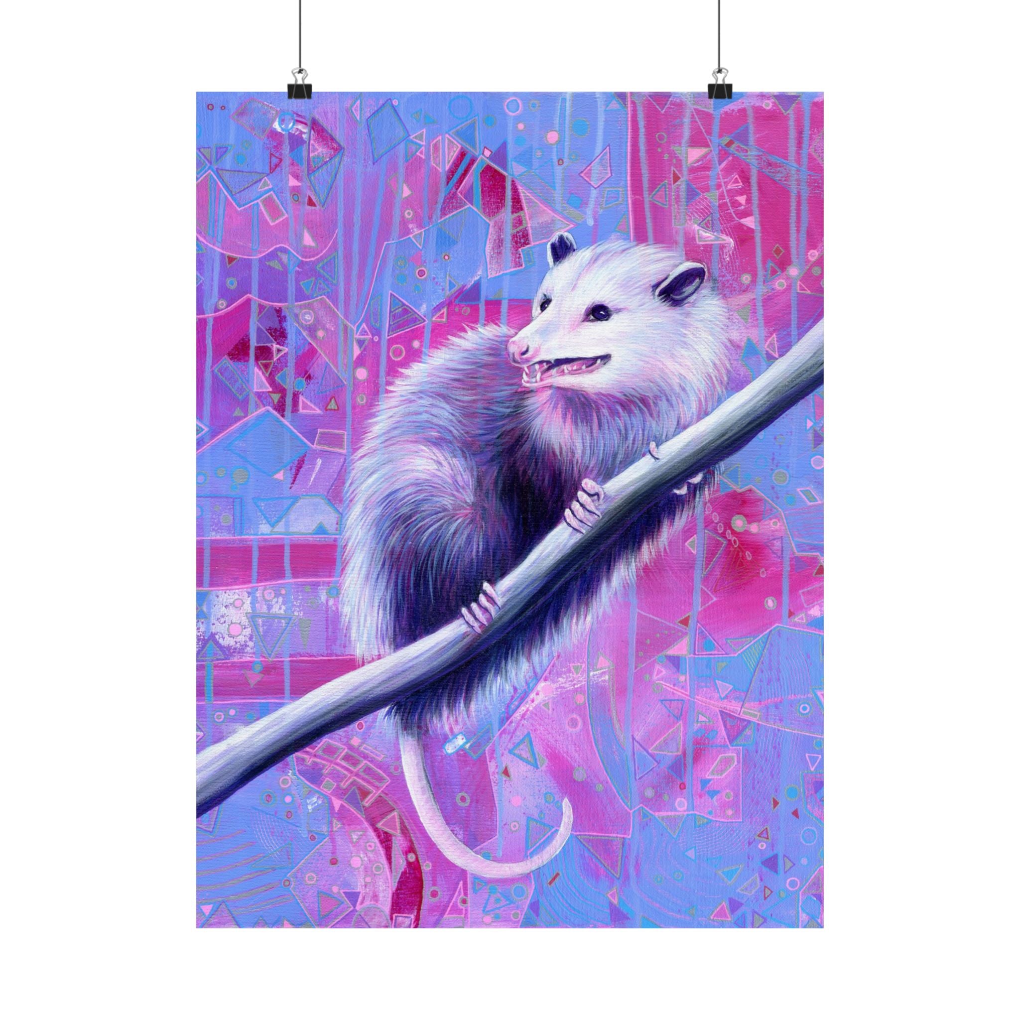 The Opossum Poster Print