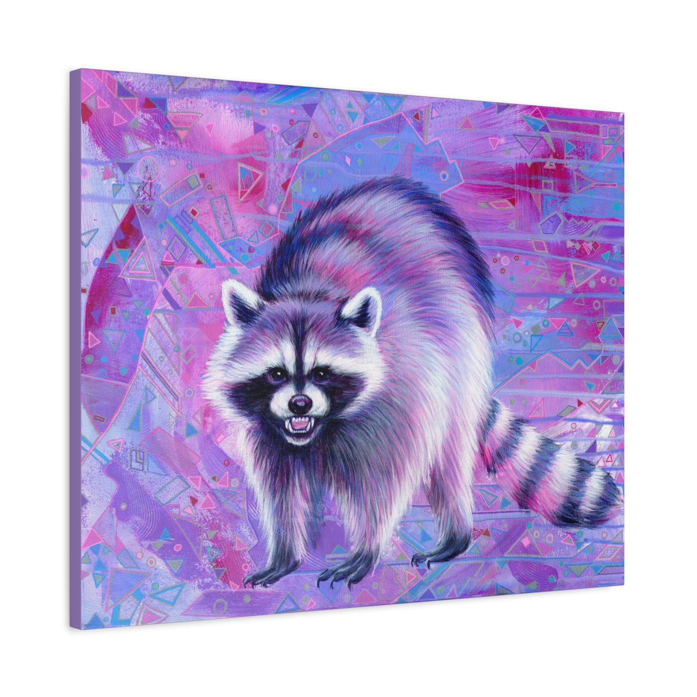 The Raccoon Canvas Print