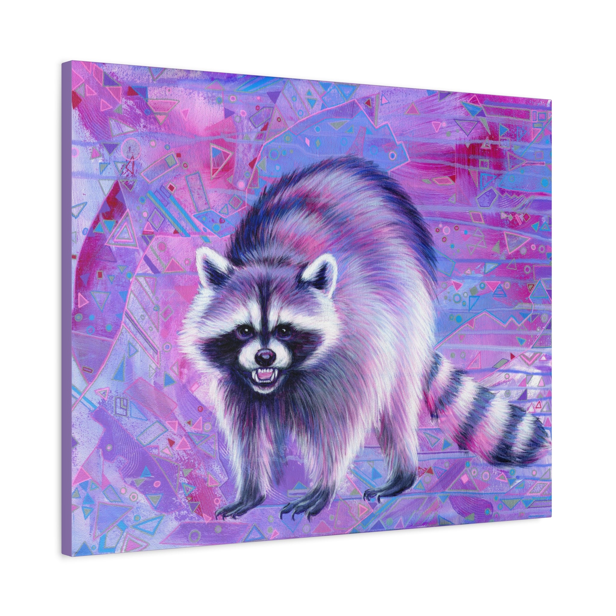 The Raccoon Canvas Print