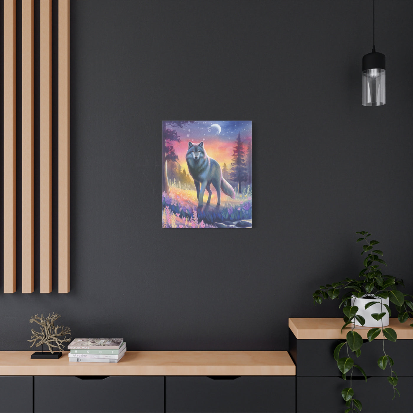 The Wolf Canvas Print