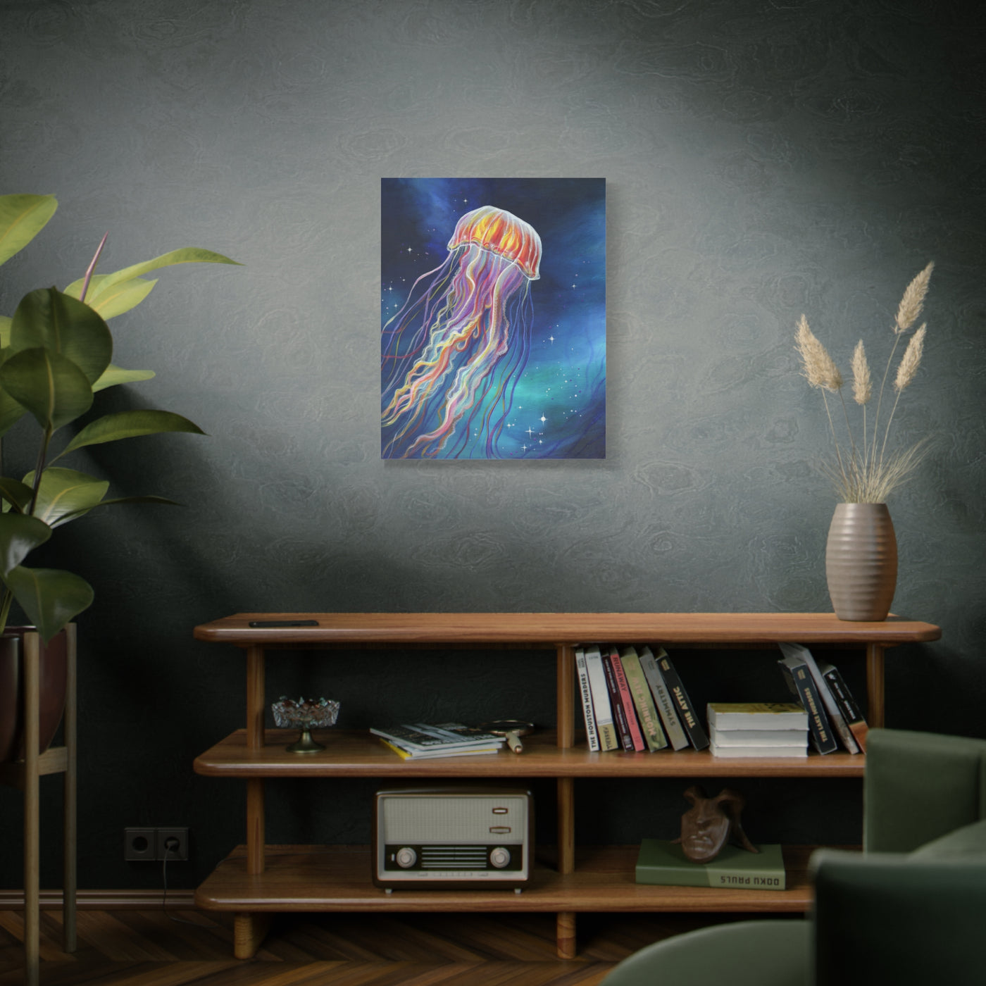 Ethereal Jellyfish Canvas Print