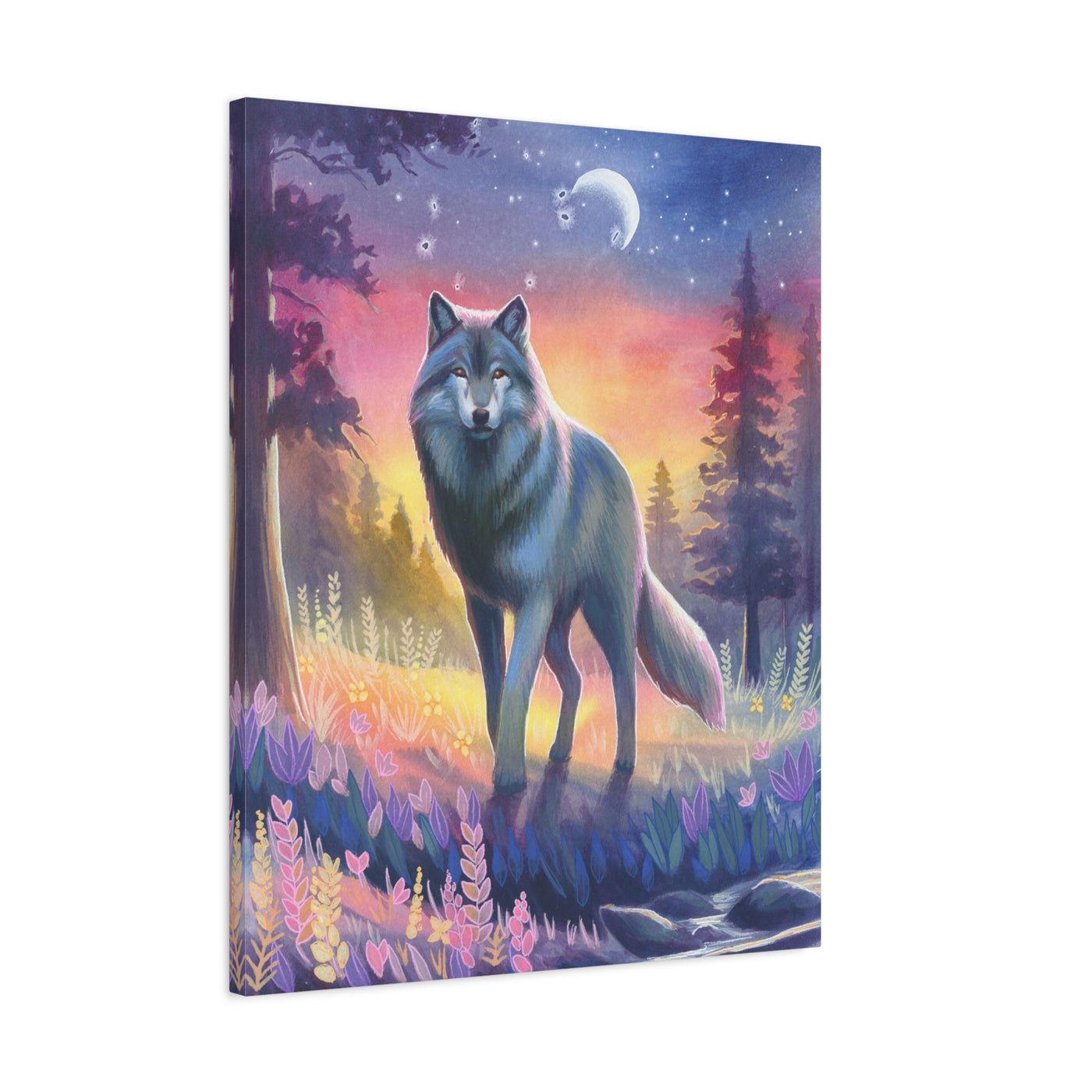 The Wolf Canvas Print