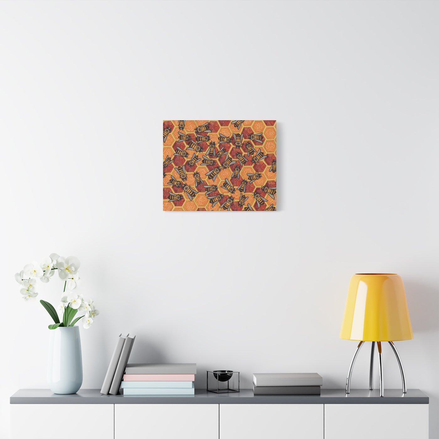 Honeycomb Harmony Canvas Print