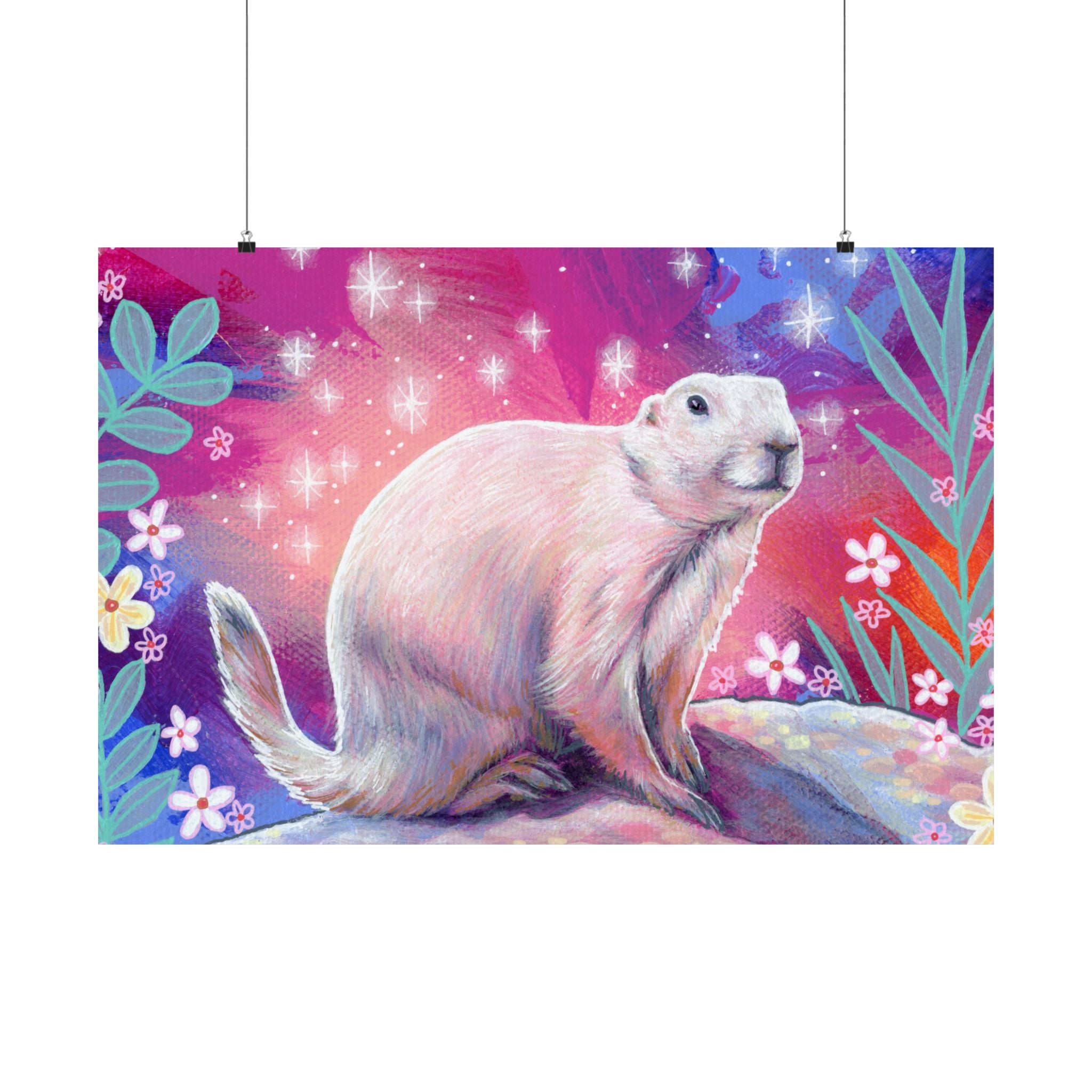 The Prairie Dog Poster Print