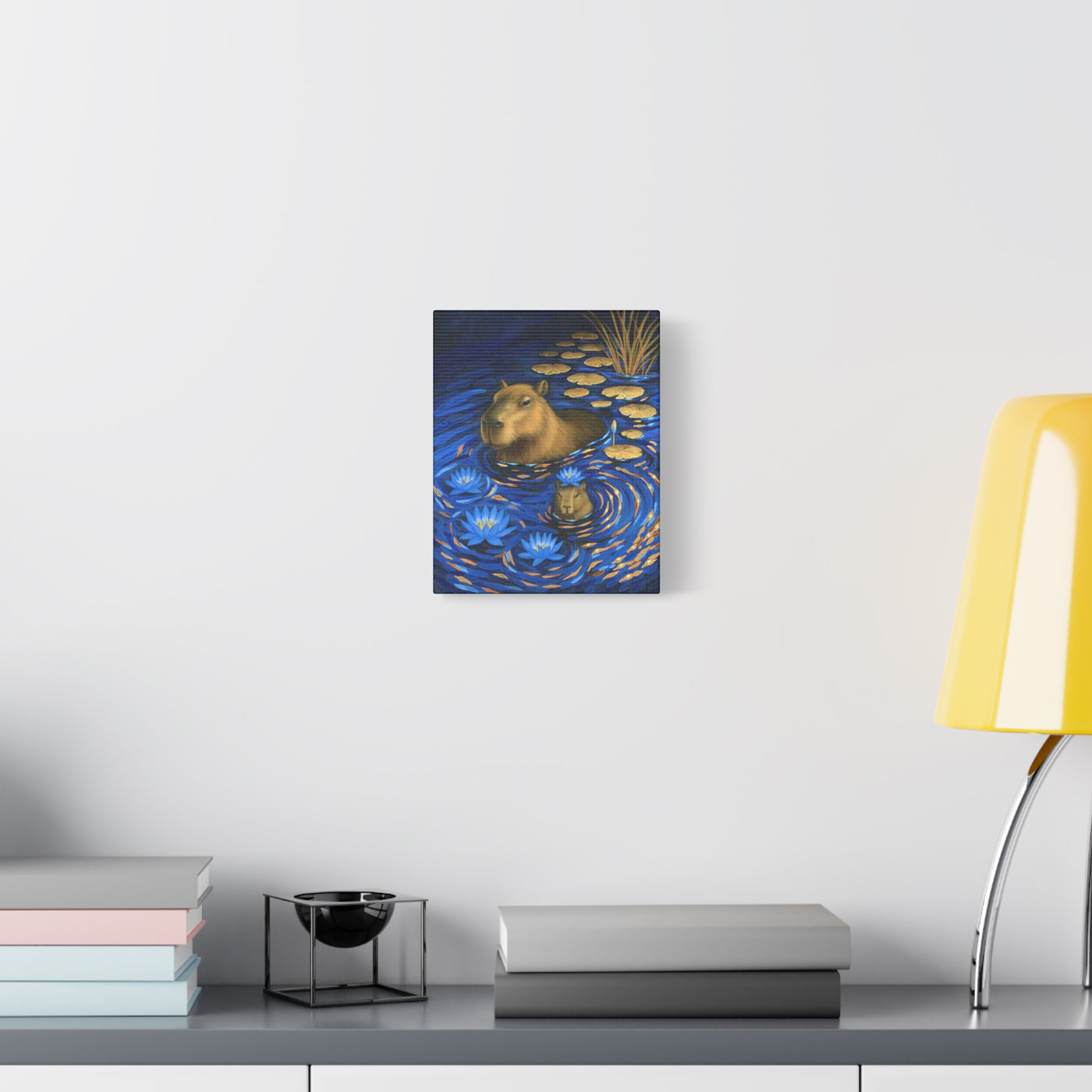 Capybara Dreams Canvas Print