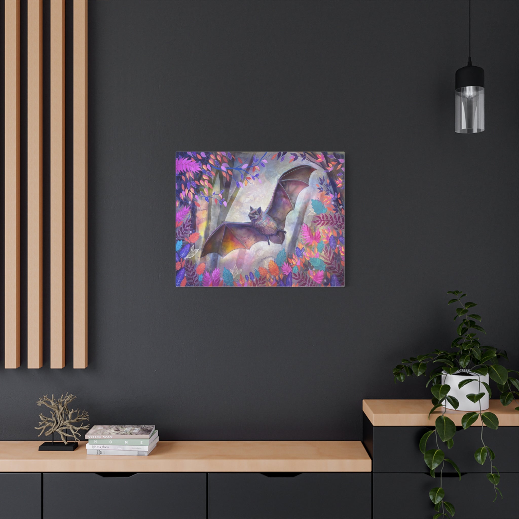 The Bat Canvas Print