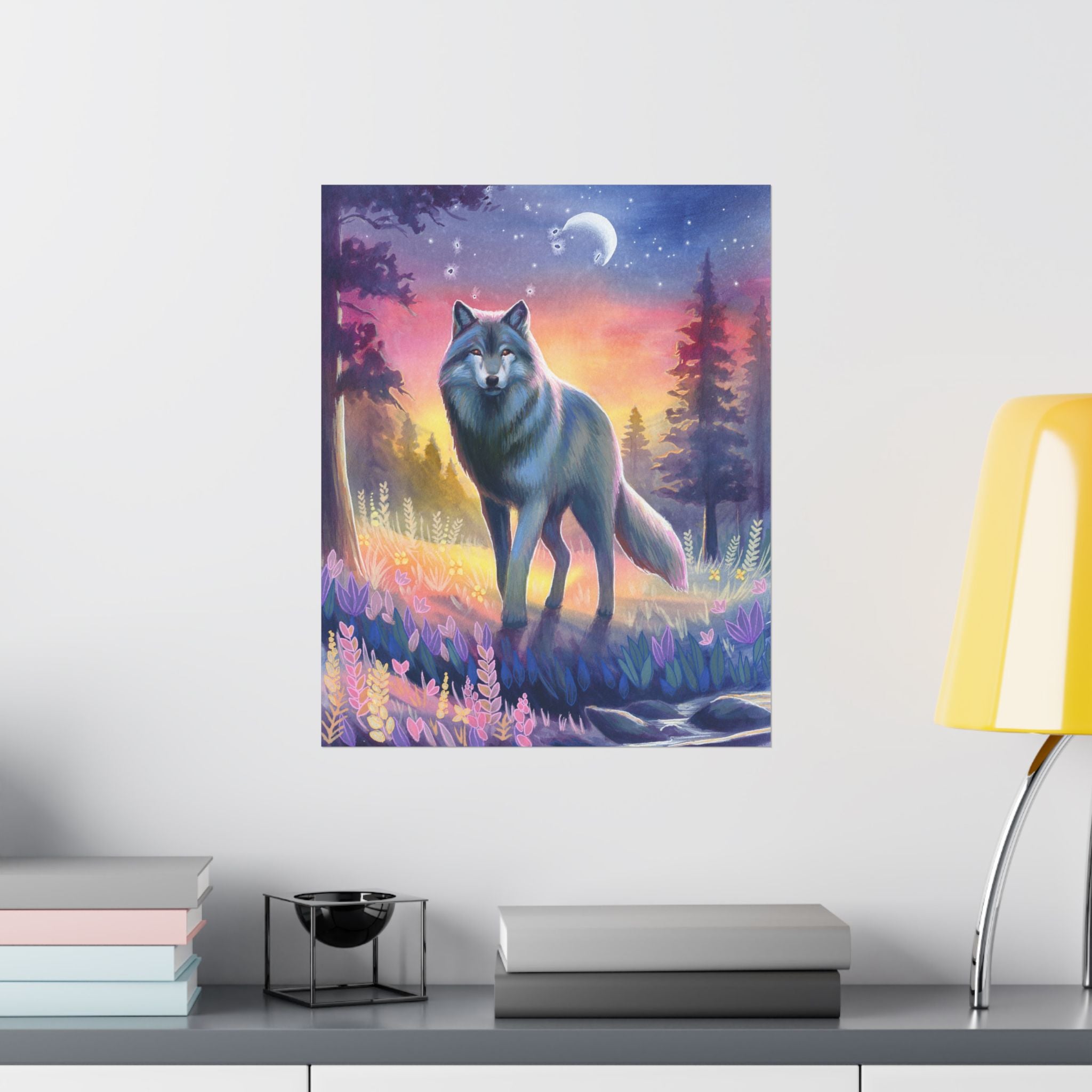 The Wolf Poster Print
