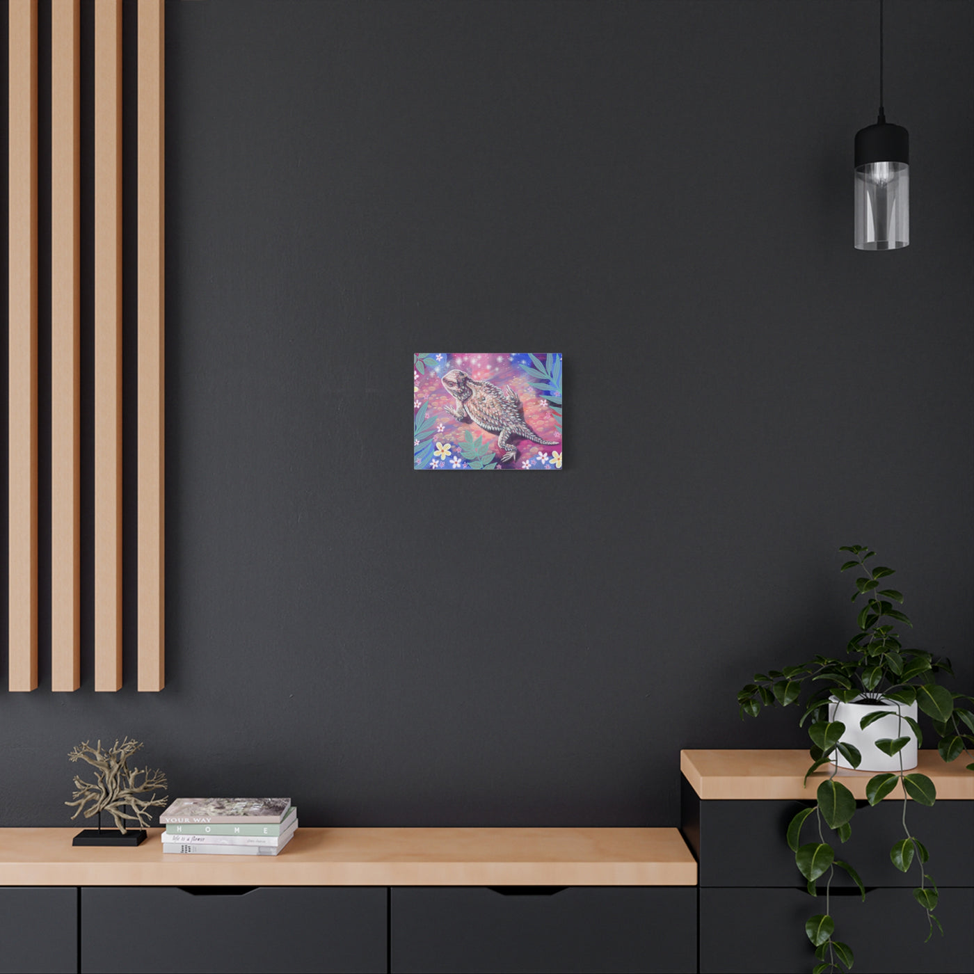 Horny Toad Canvas Print