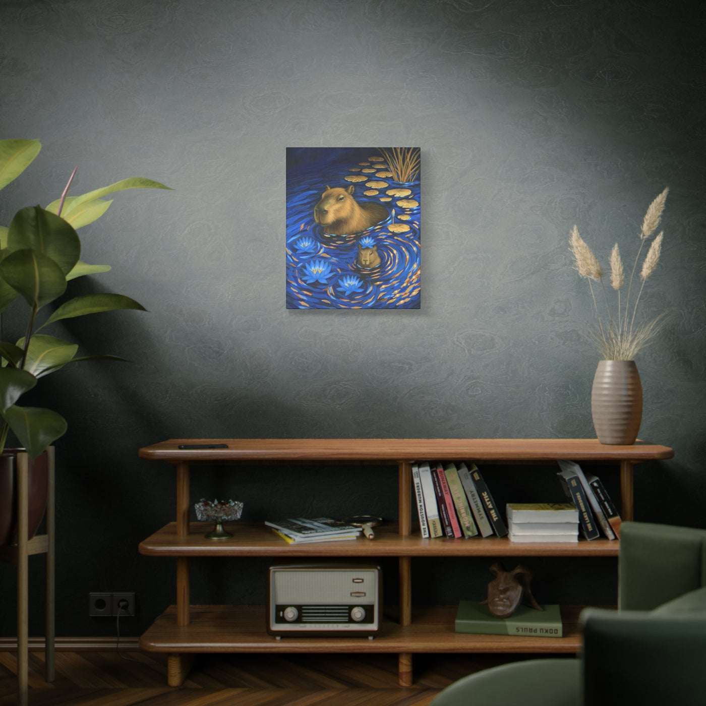Capybara Dreams Canvas Print