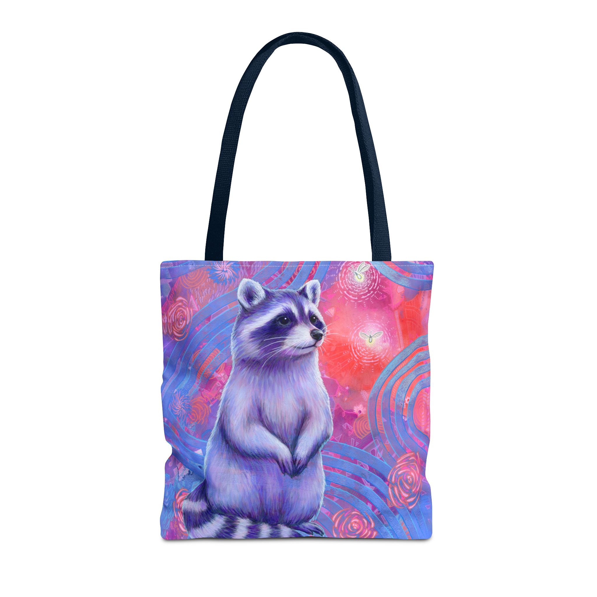 Curious Raccoon Tote Bag