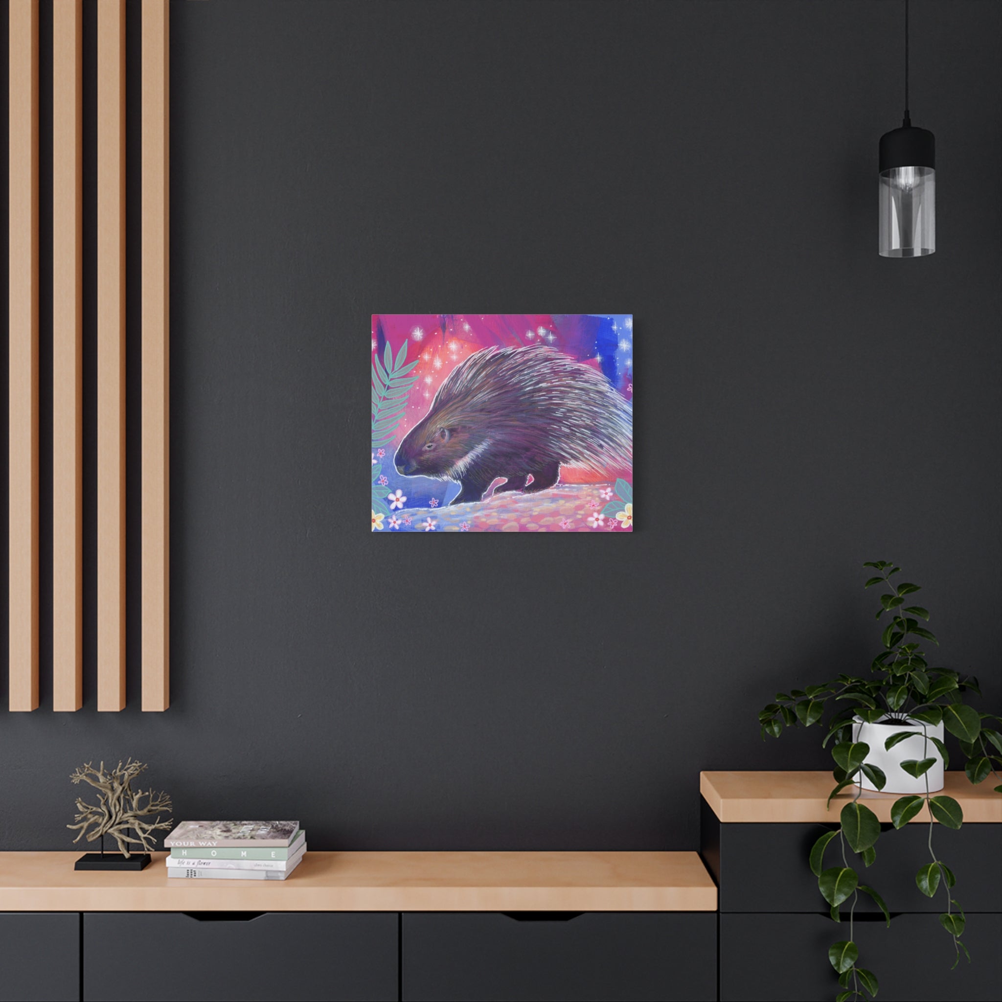 Porcupine Canvas Print