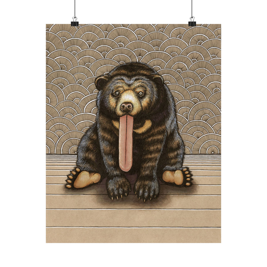 Sun Bear Poster Print