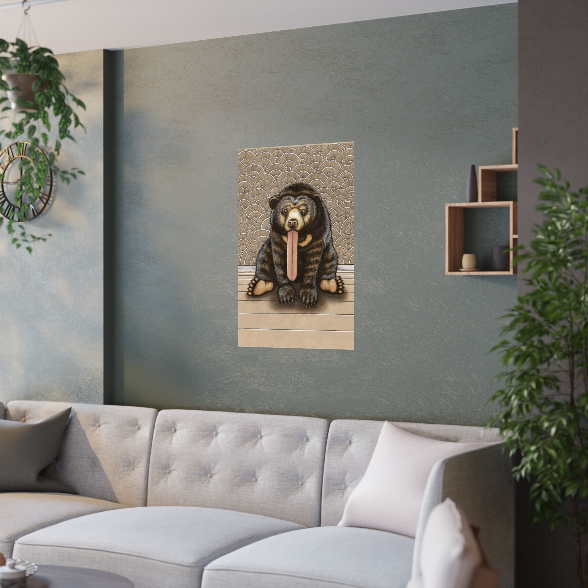 Sun Bear Poster Print