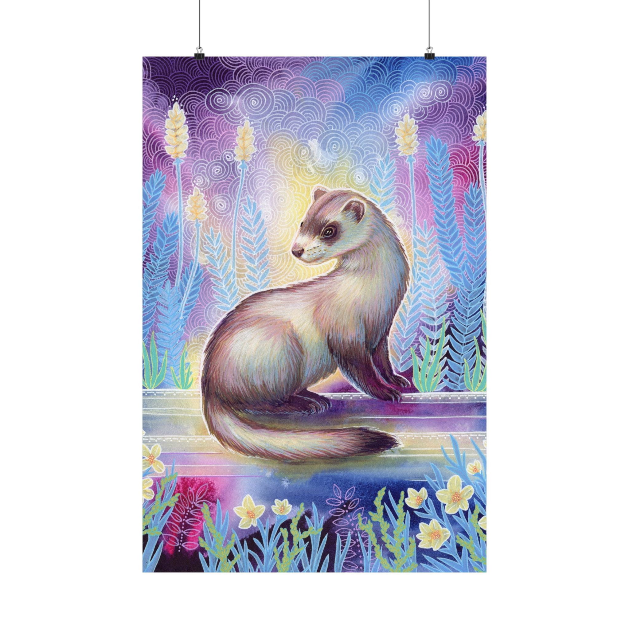 The Ferret Poster Print