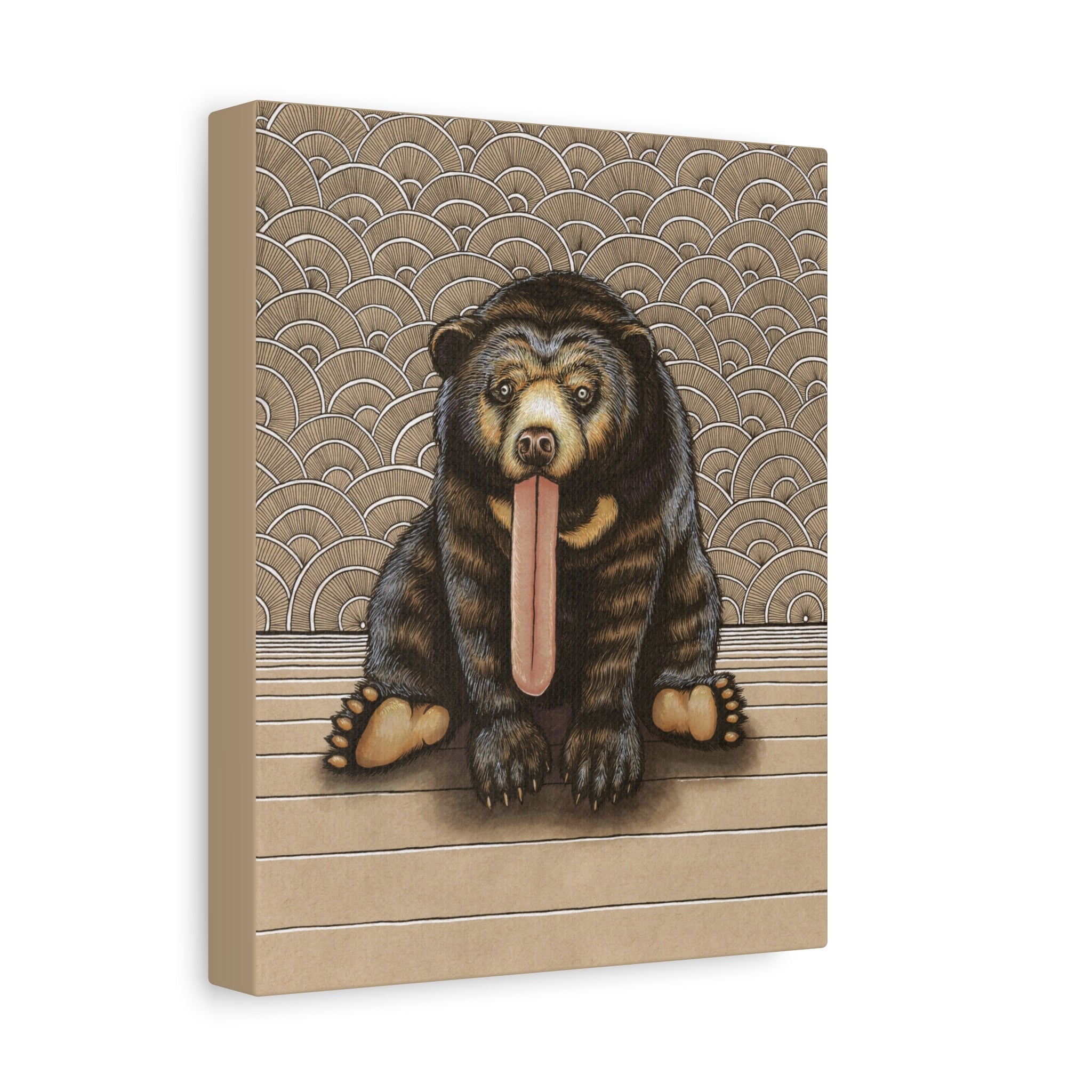 Sun Bear Canvas Print