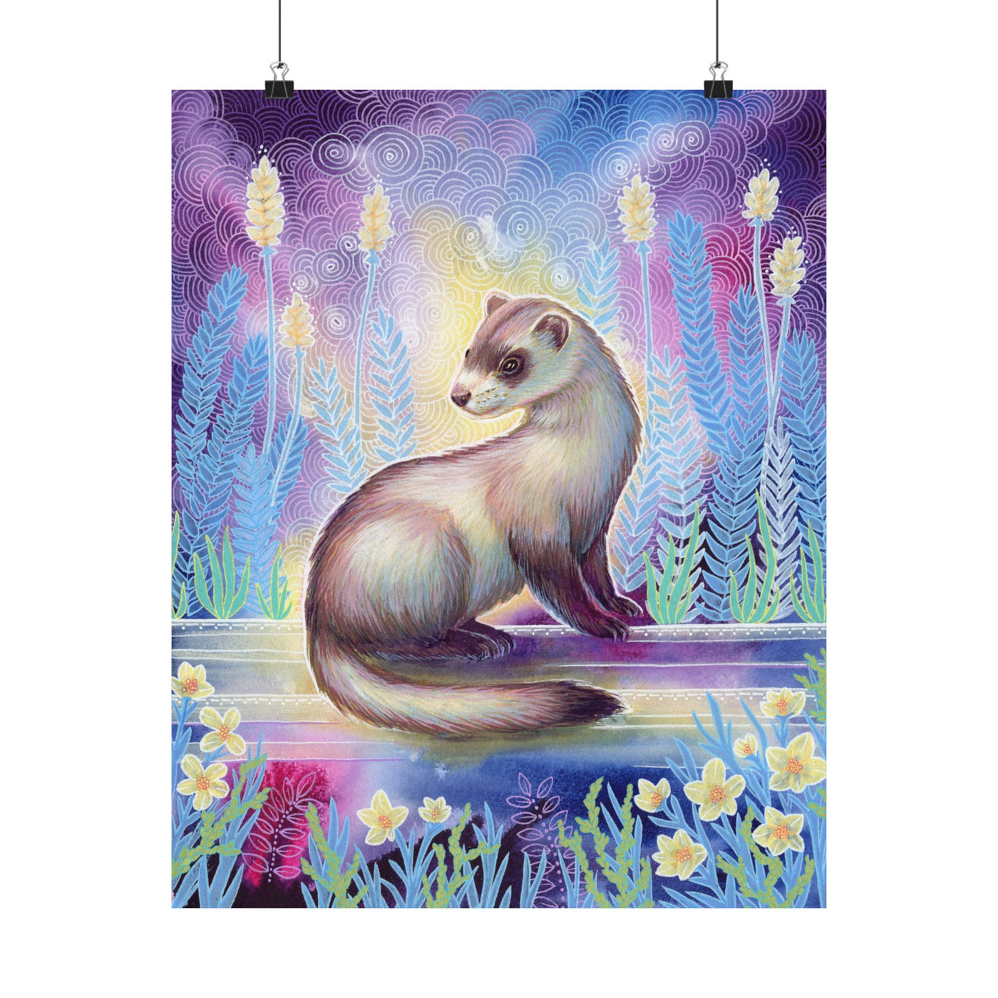 The Ferret Poster Print