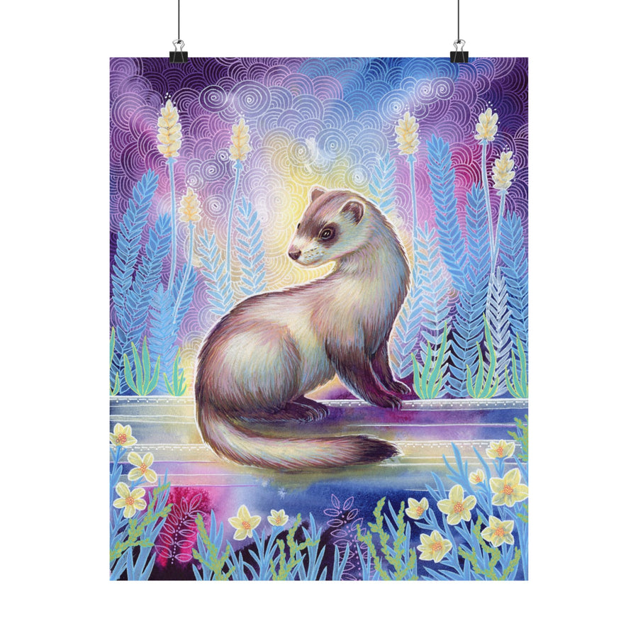 The Ferret Poster Print