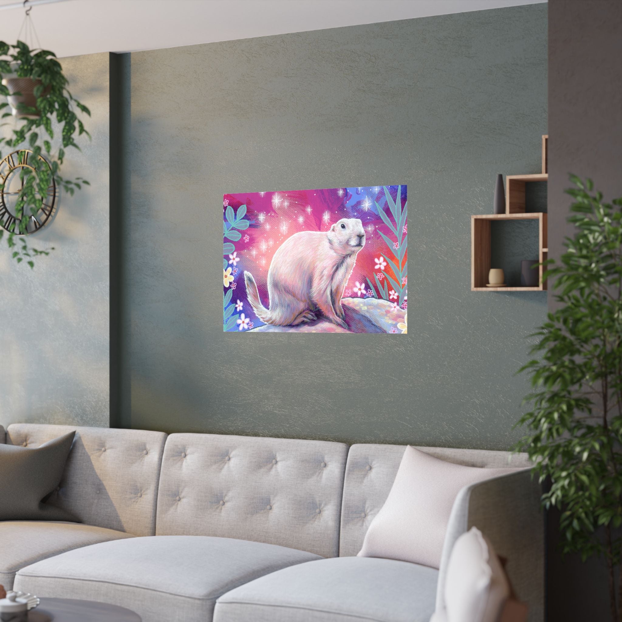 The Prairie Dog Poster Print