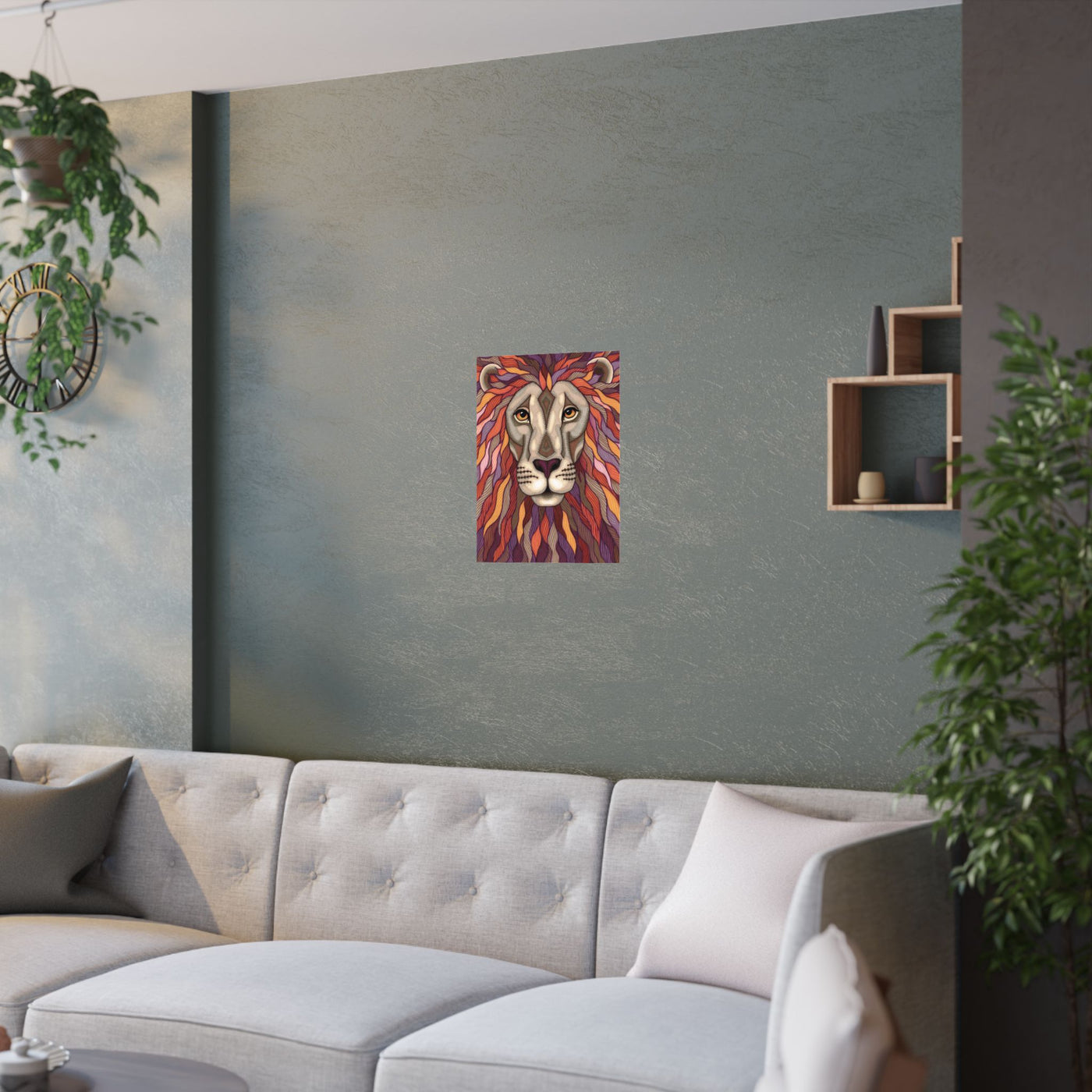 Lion Pride Poster Print