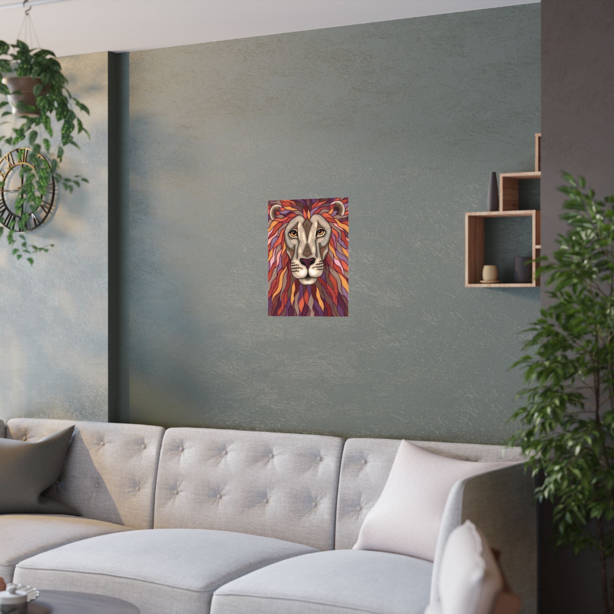 Lion Pride Poster Print