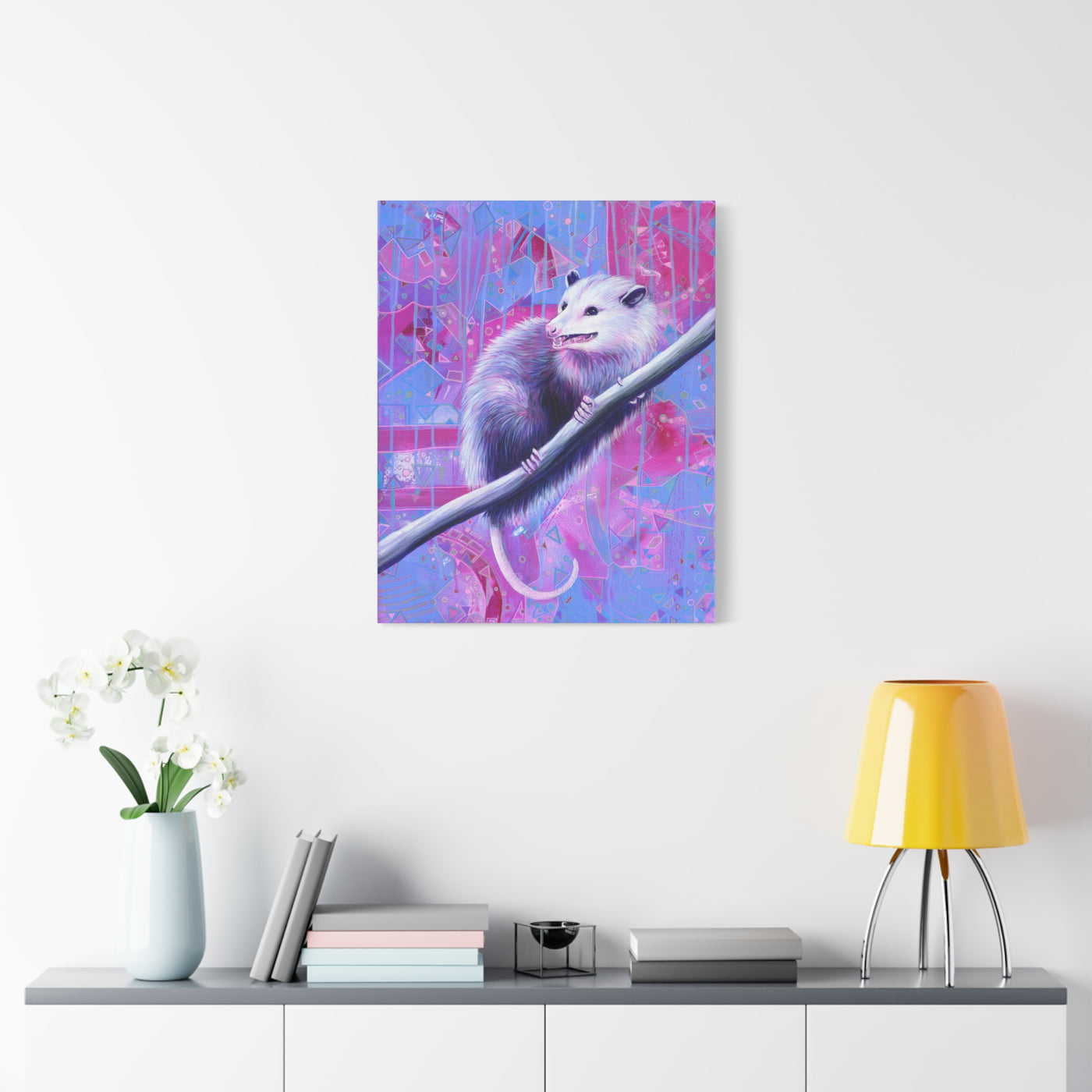 The Opossum Canvas Print