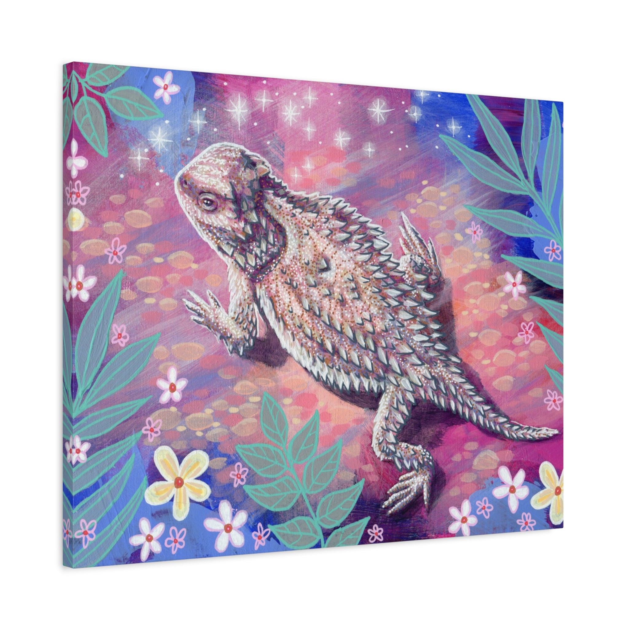 Horny Toad Canvas Print