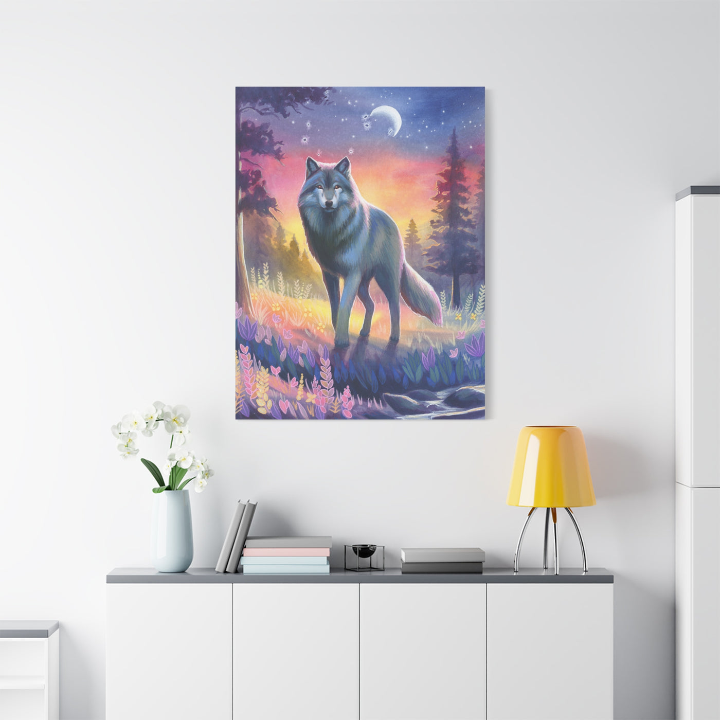 The Wolf Canvas Print