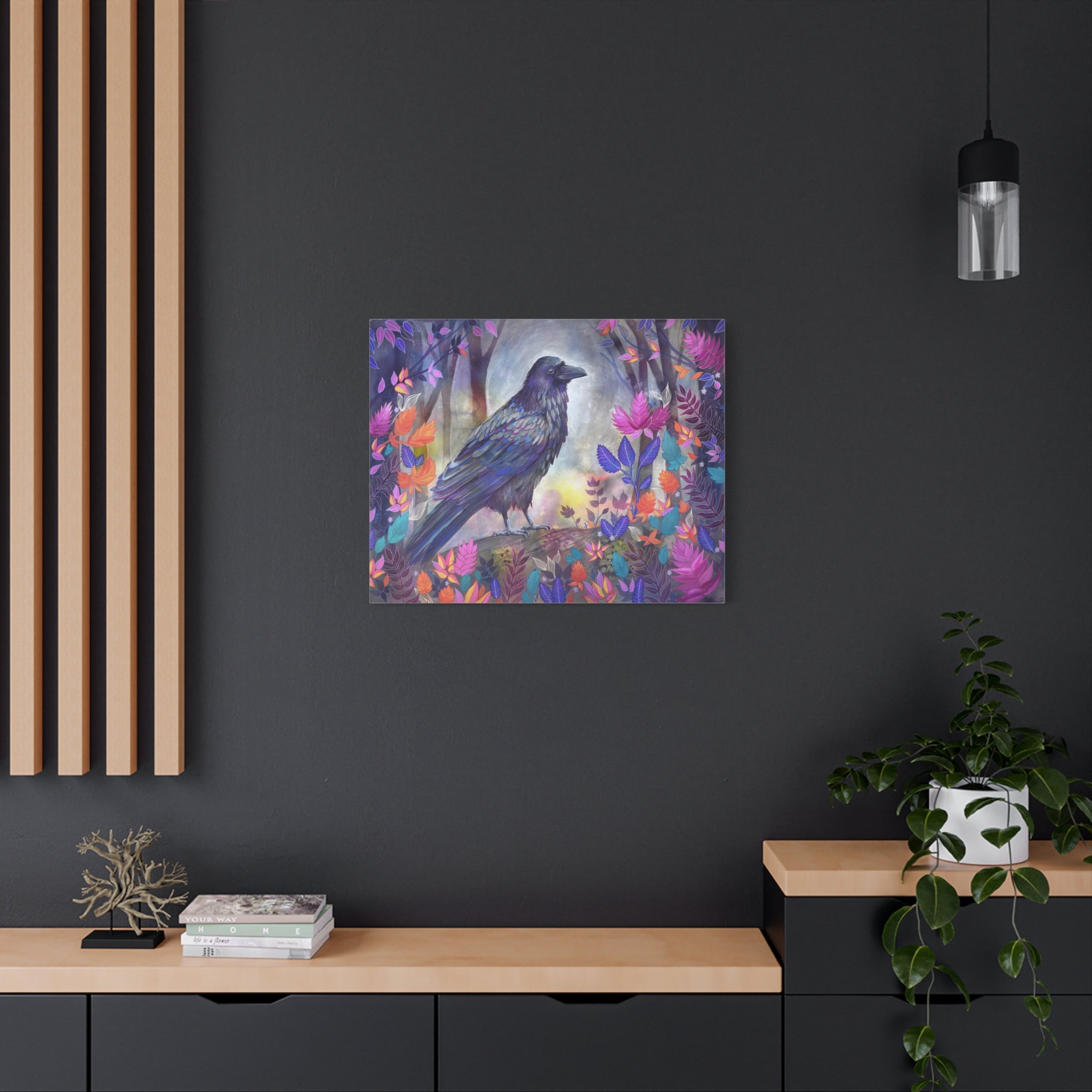 The Raven Canvas Print