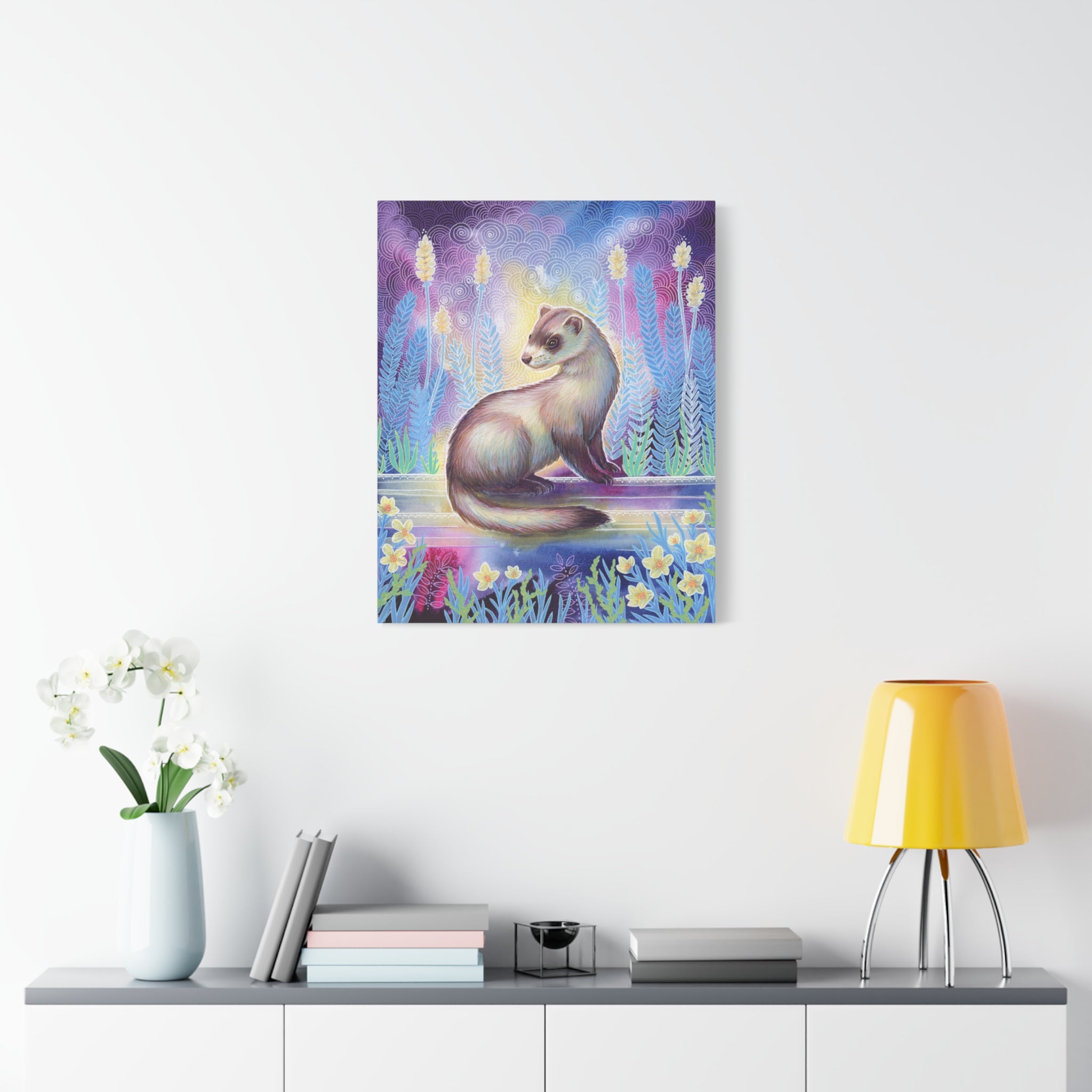 Ferret Canvas Print