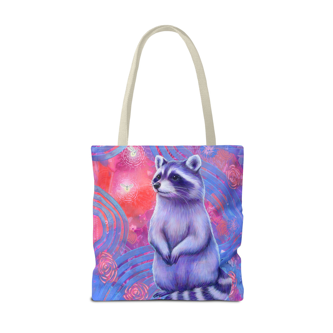 Curious Raccoon Tote Bag