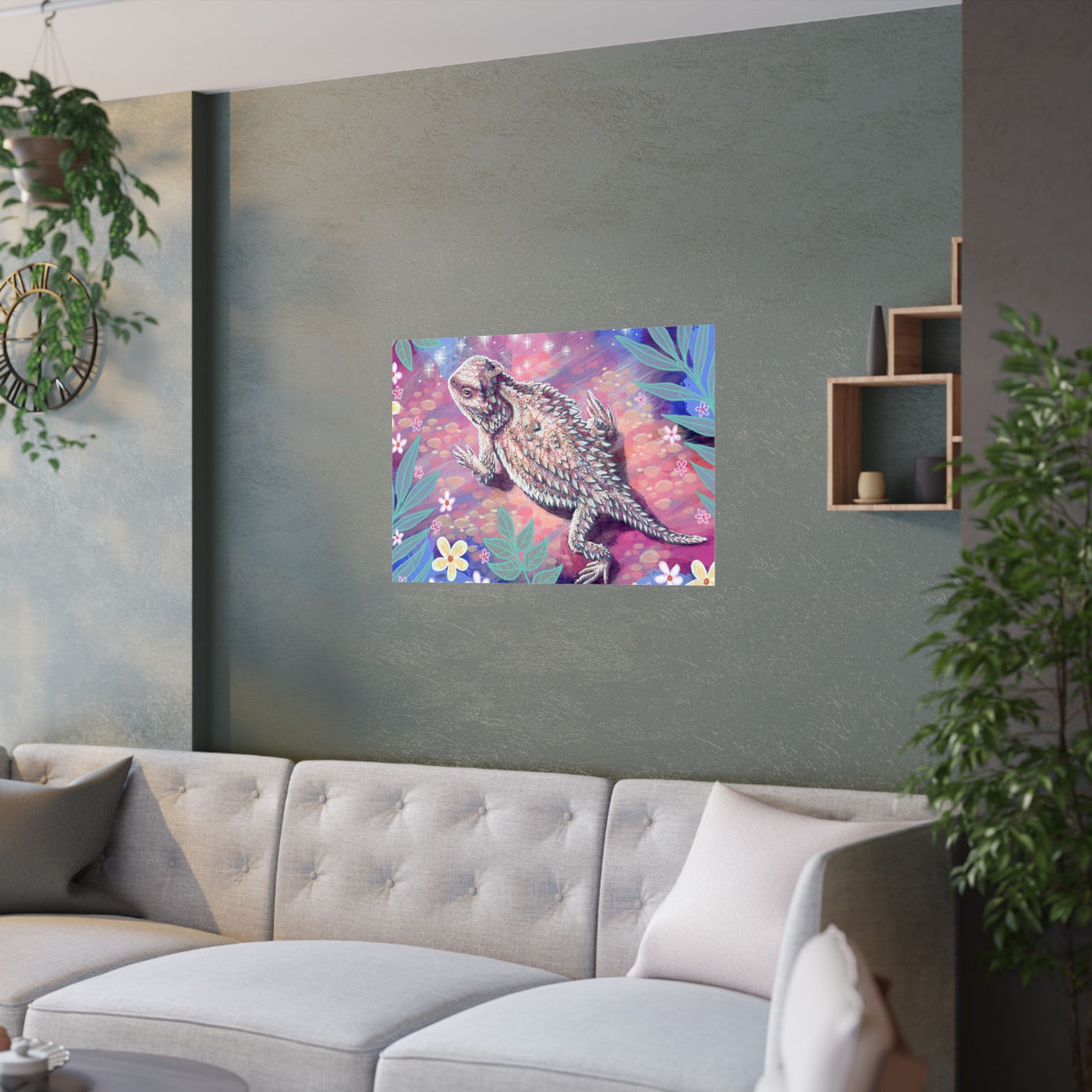 Horny Toad Poster Print