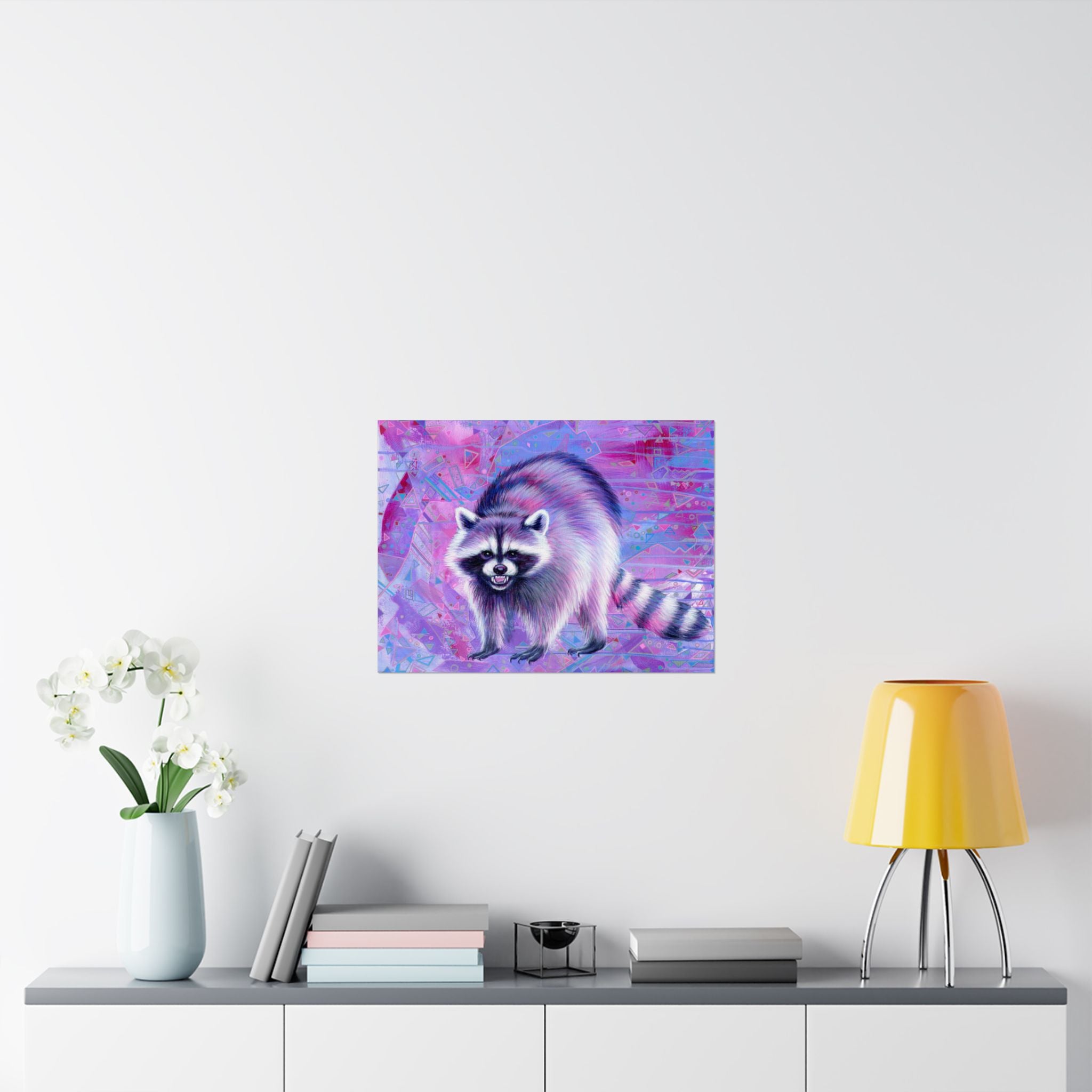 The Raccoon Poster Print