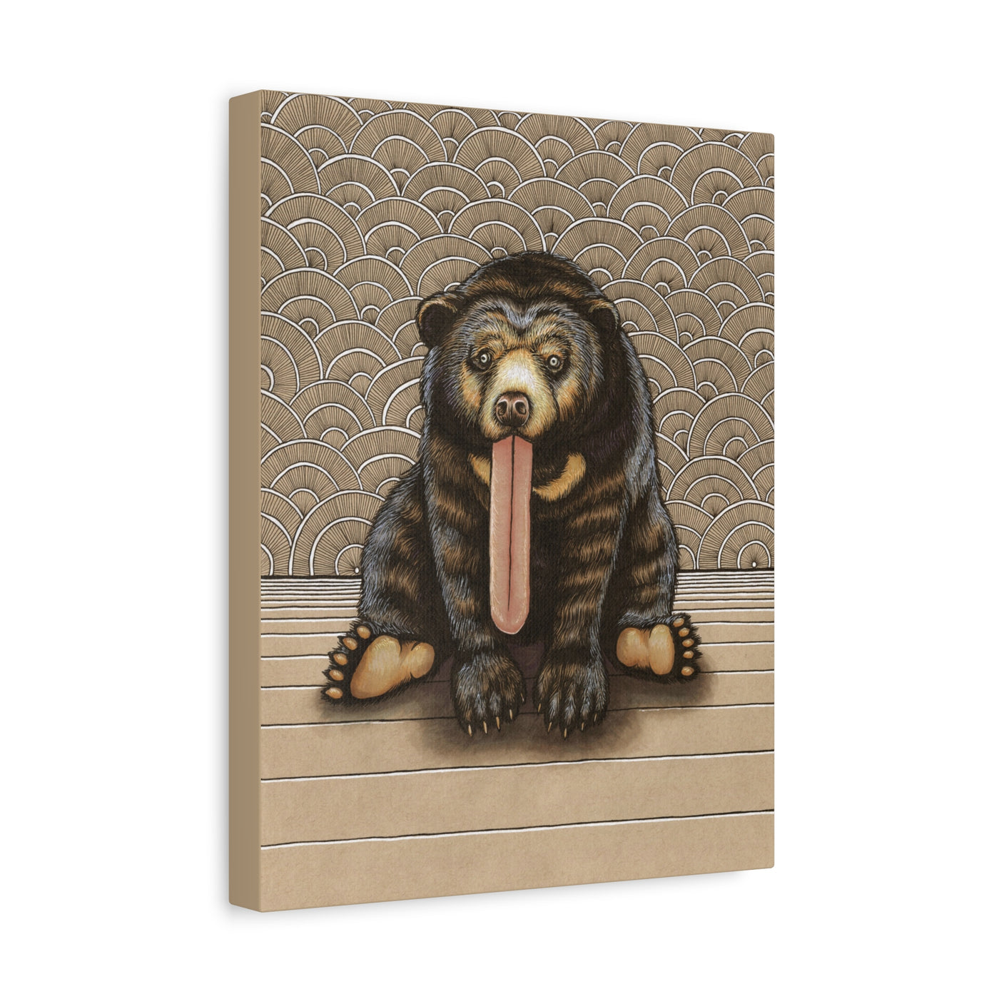 Sun Bear Canvas Print