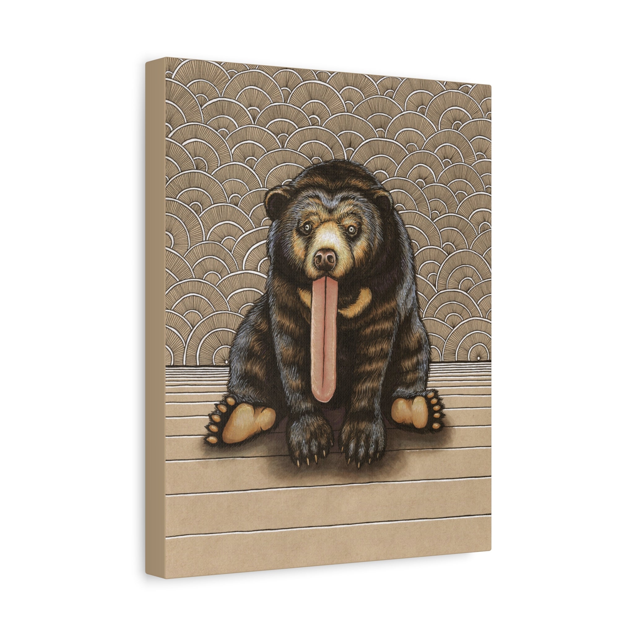 Sun Bear Canvas Print