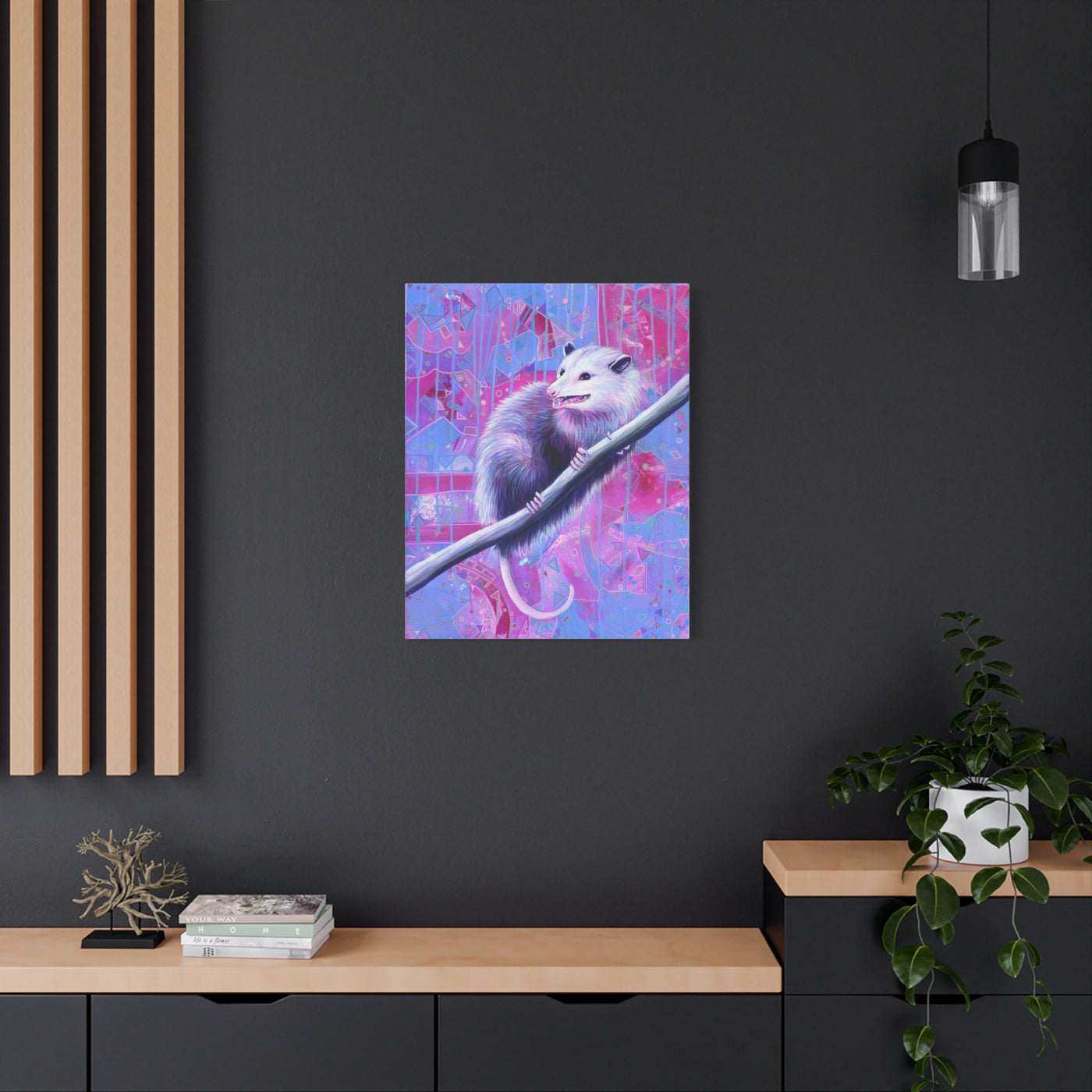 The Opossum Canvas Print