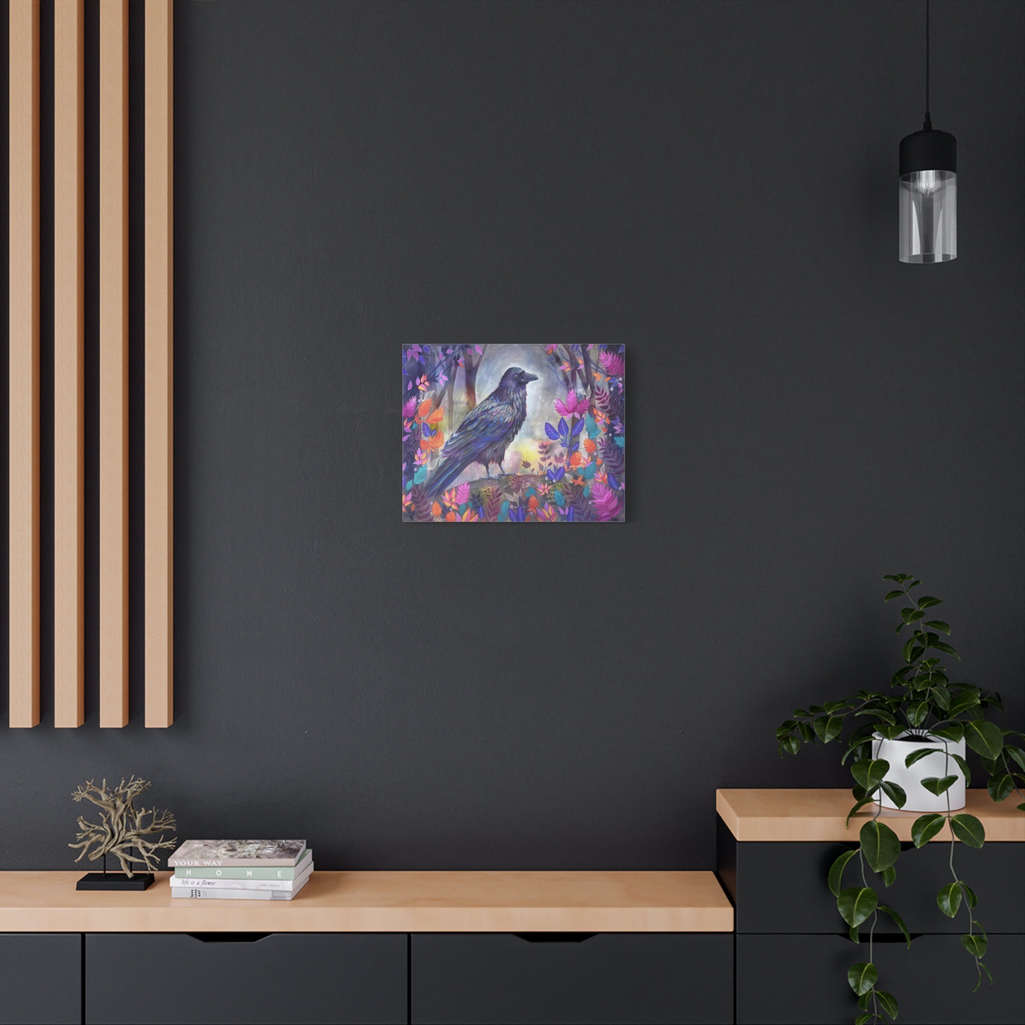 The Raven Canvas Print