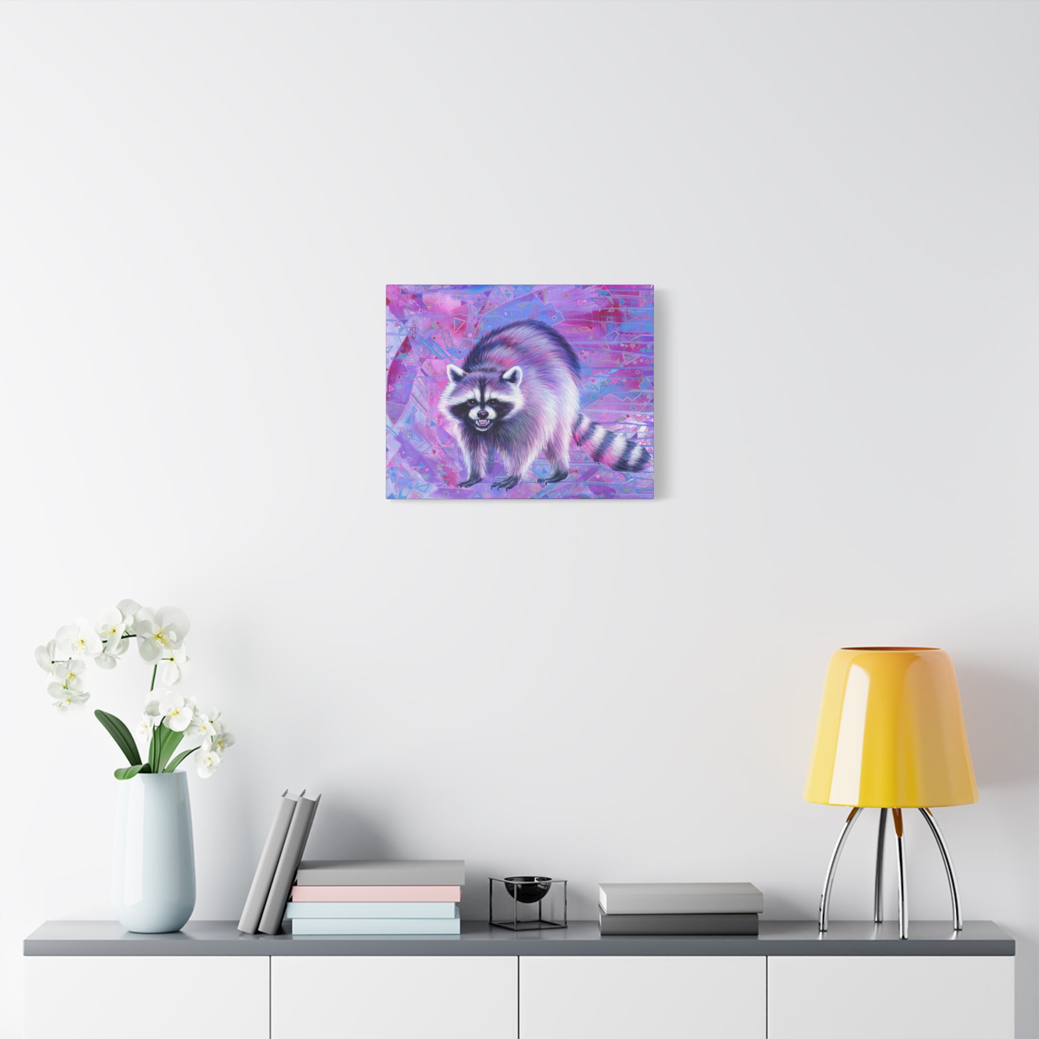 The Raccoon Canvas Print
