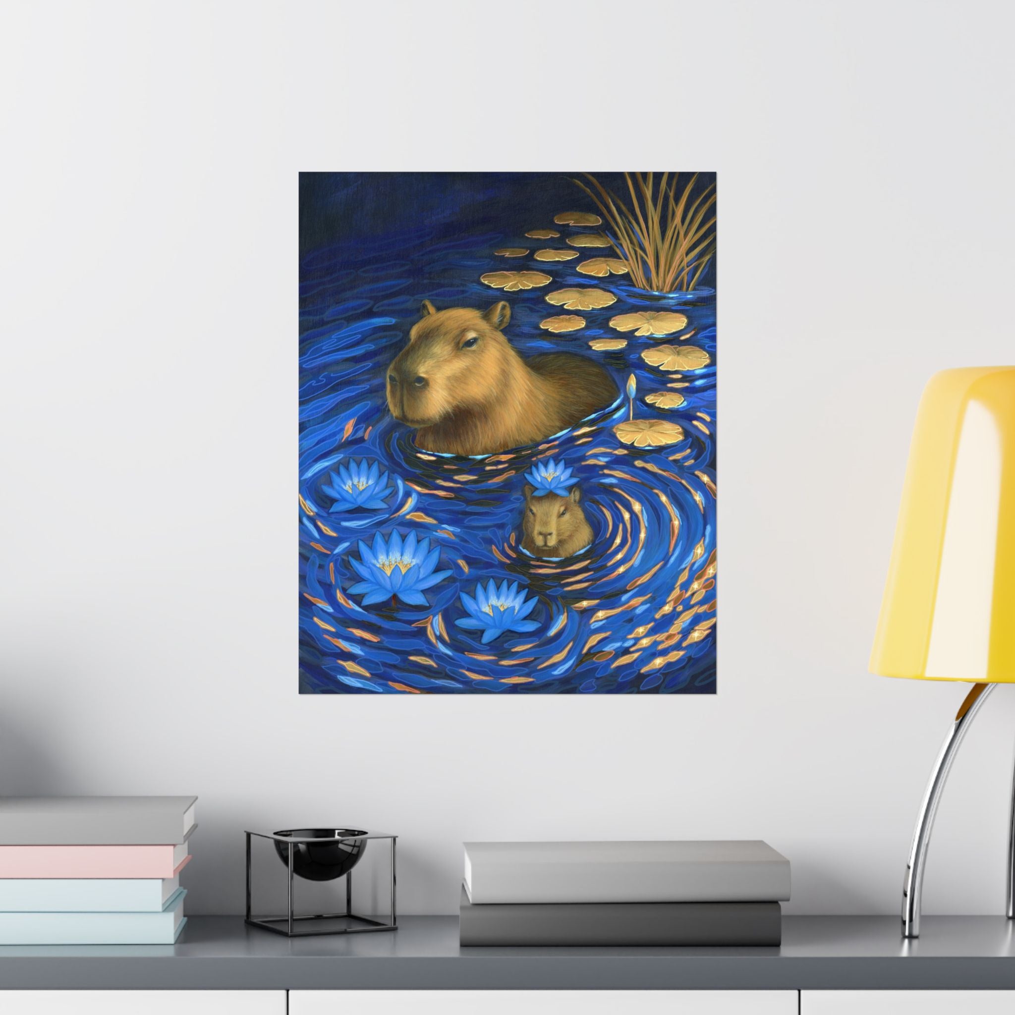 Capybara Dreams Poster Print