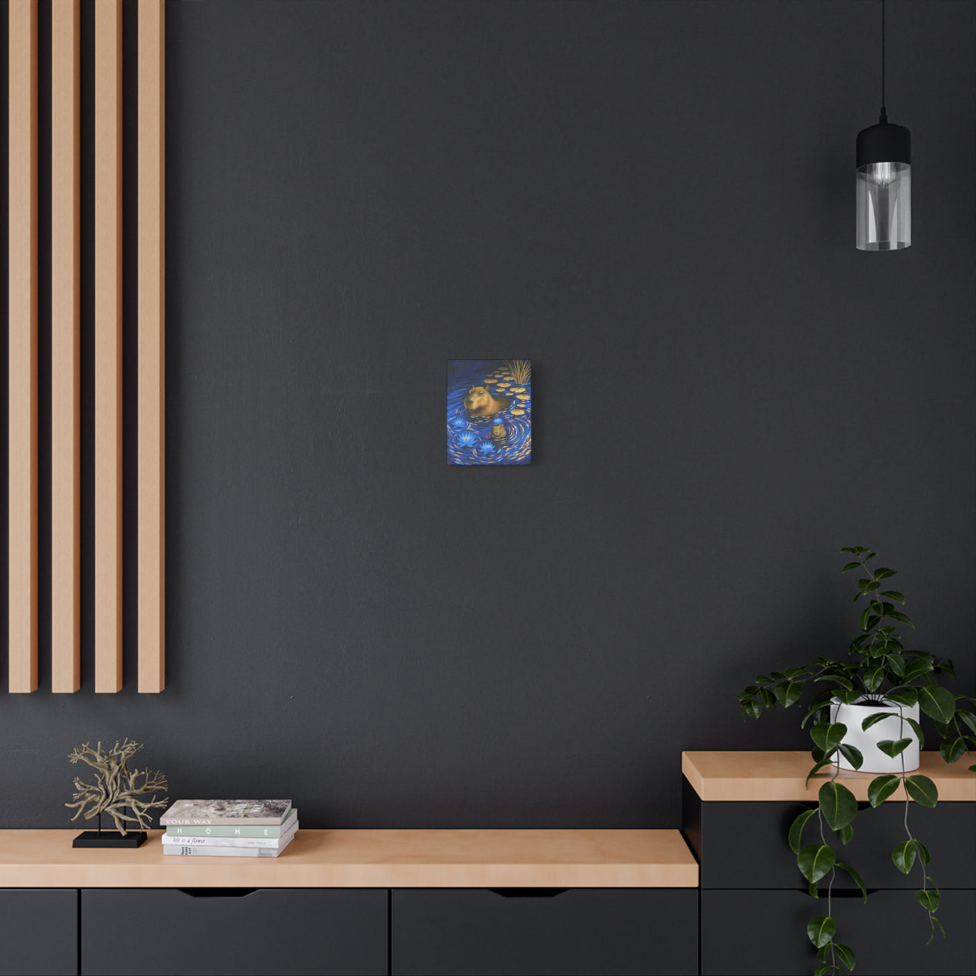 Capybara Dreams Canvas Print