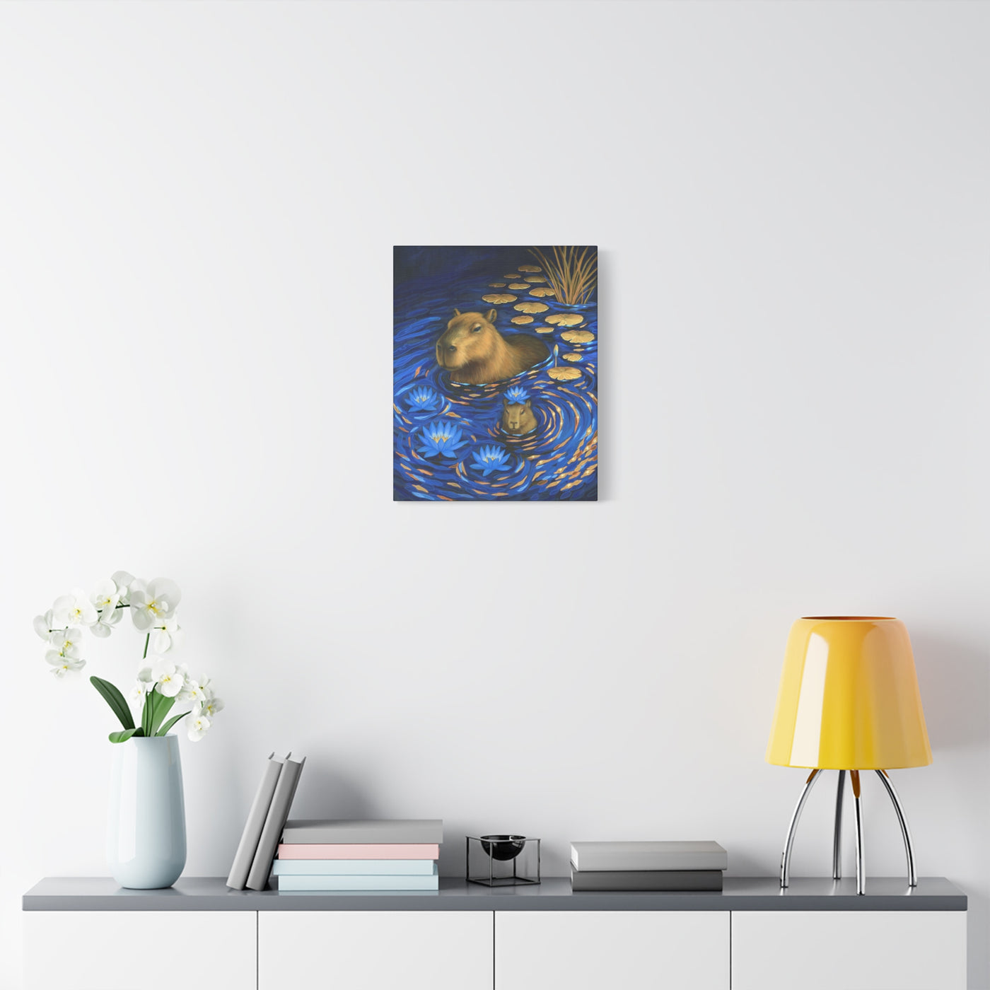 Capybara Dreams Canvas Print