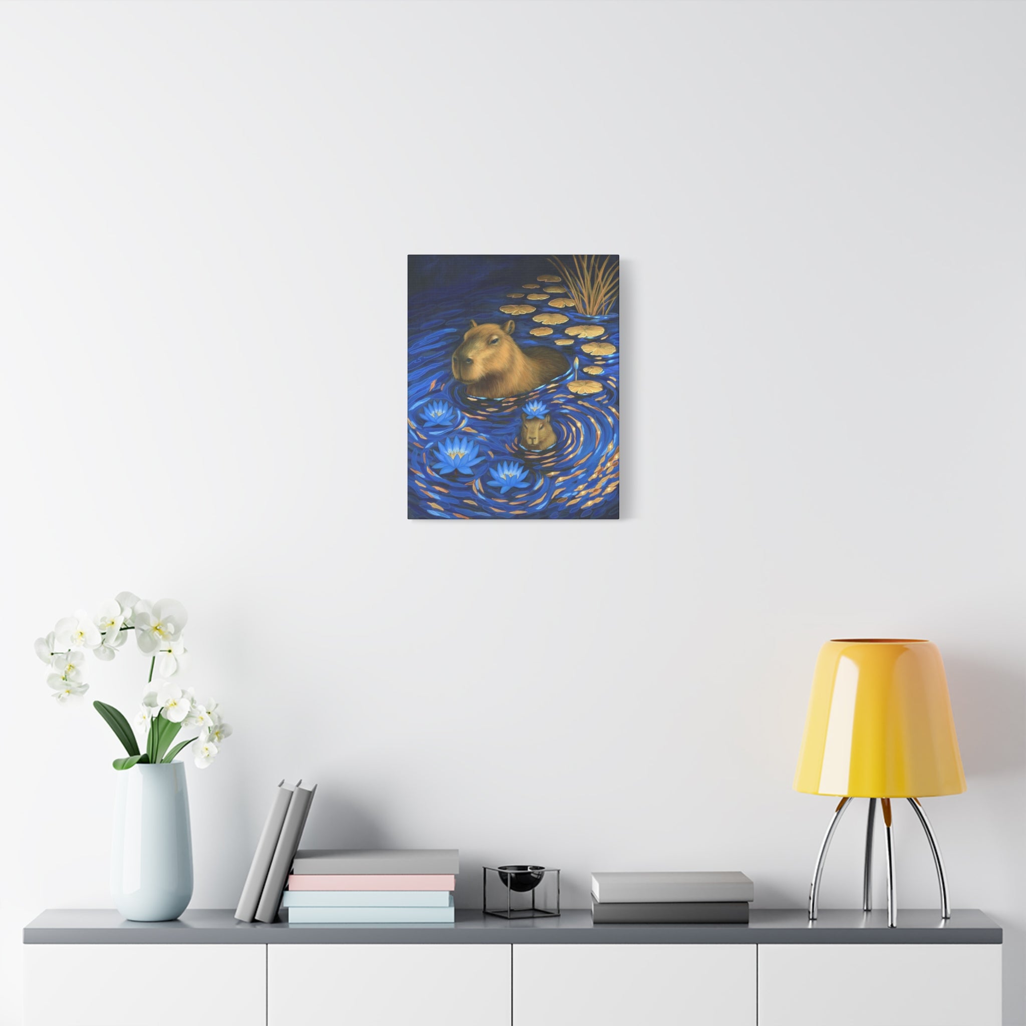 Capybara Dreams Canvas Print