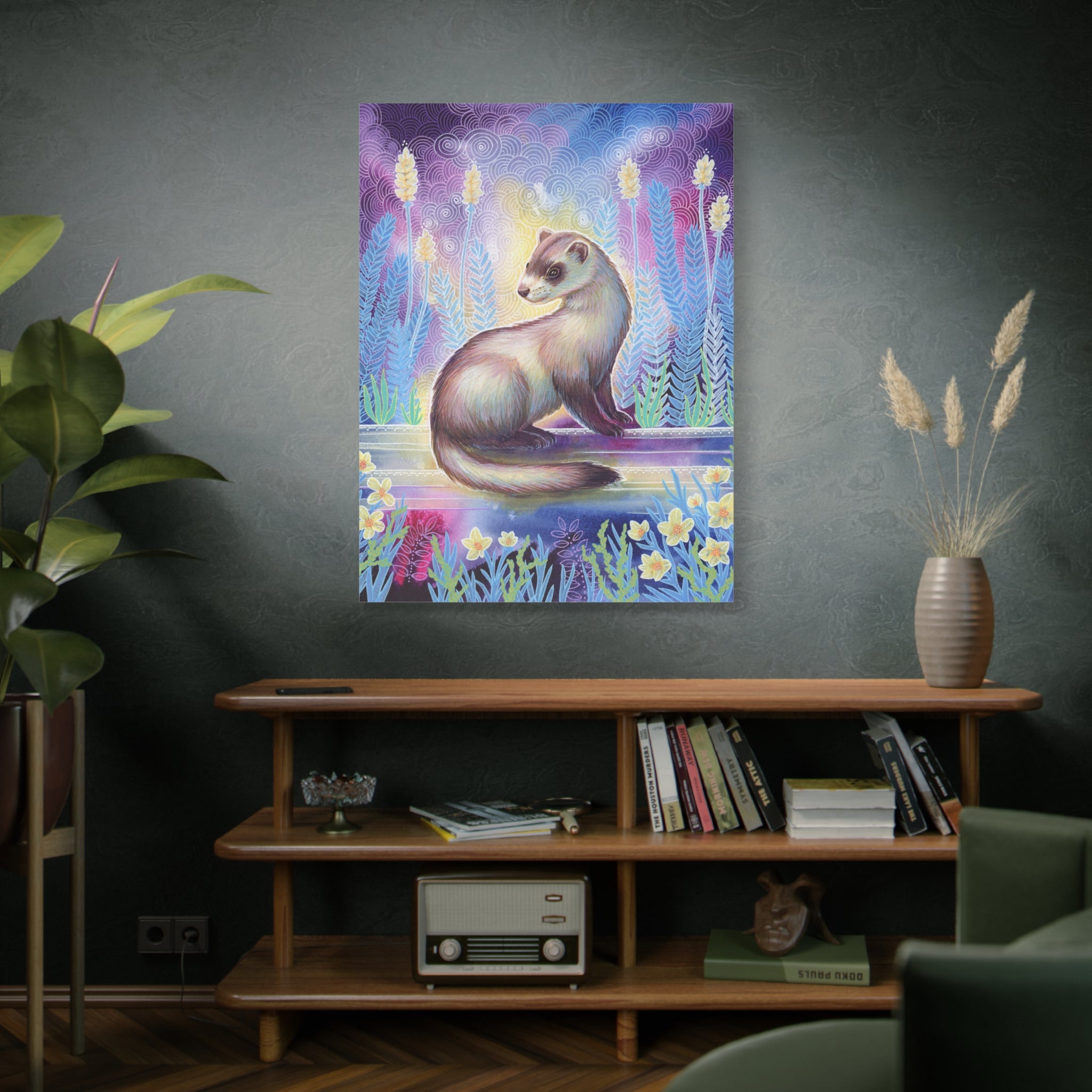 Ferret Canvas Print