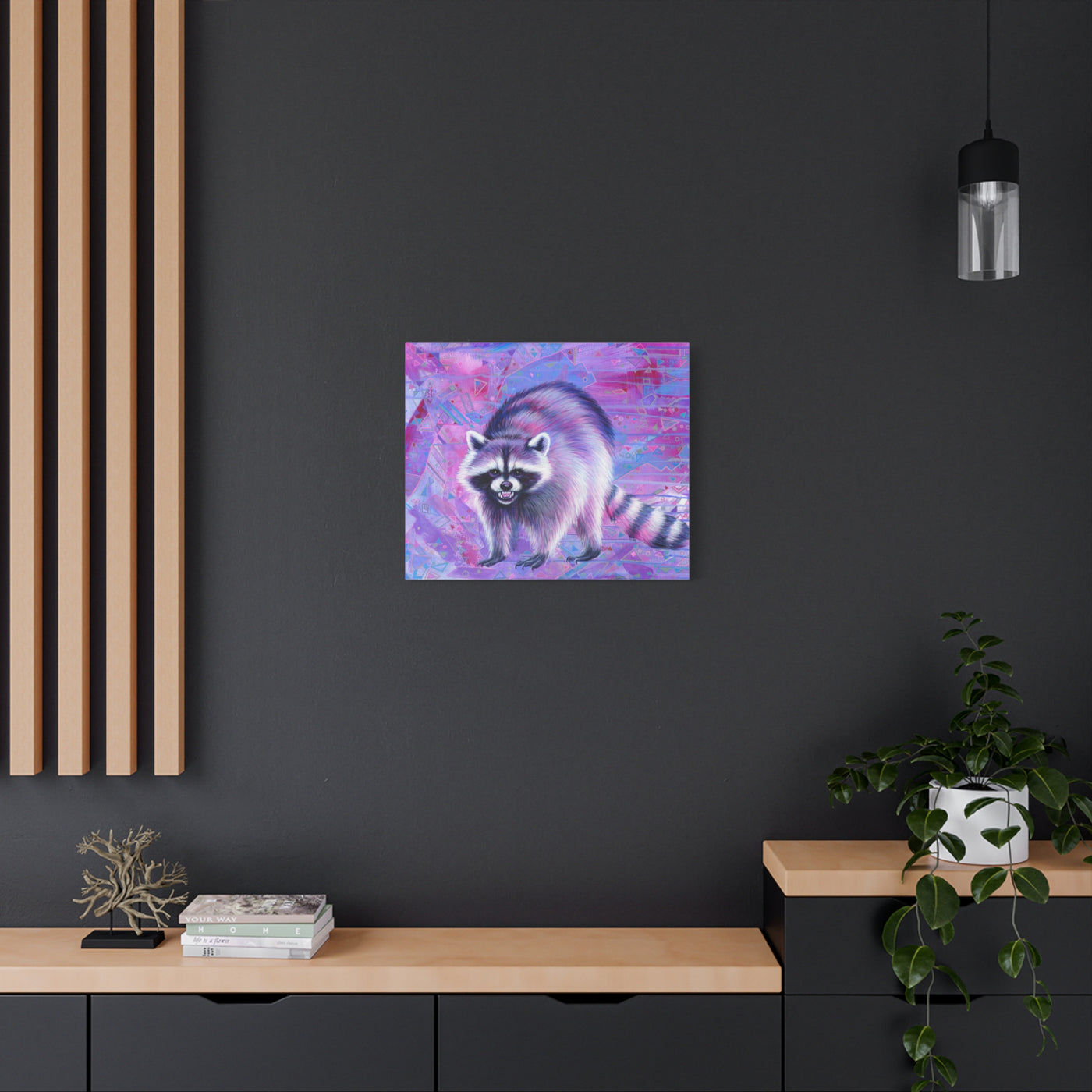 The Raccoon Canvas Print
