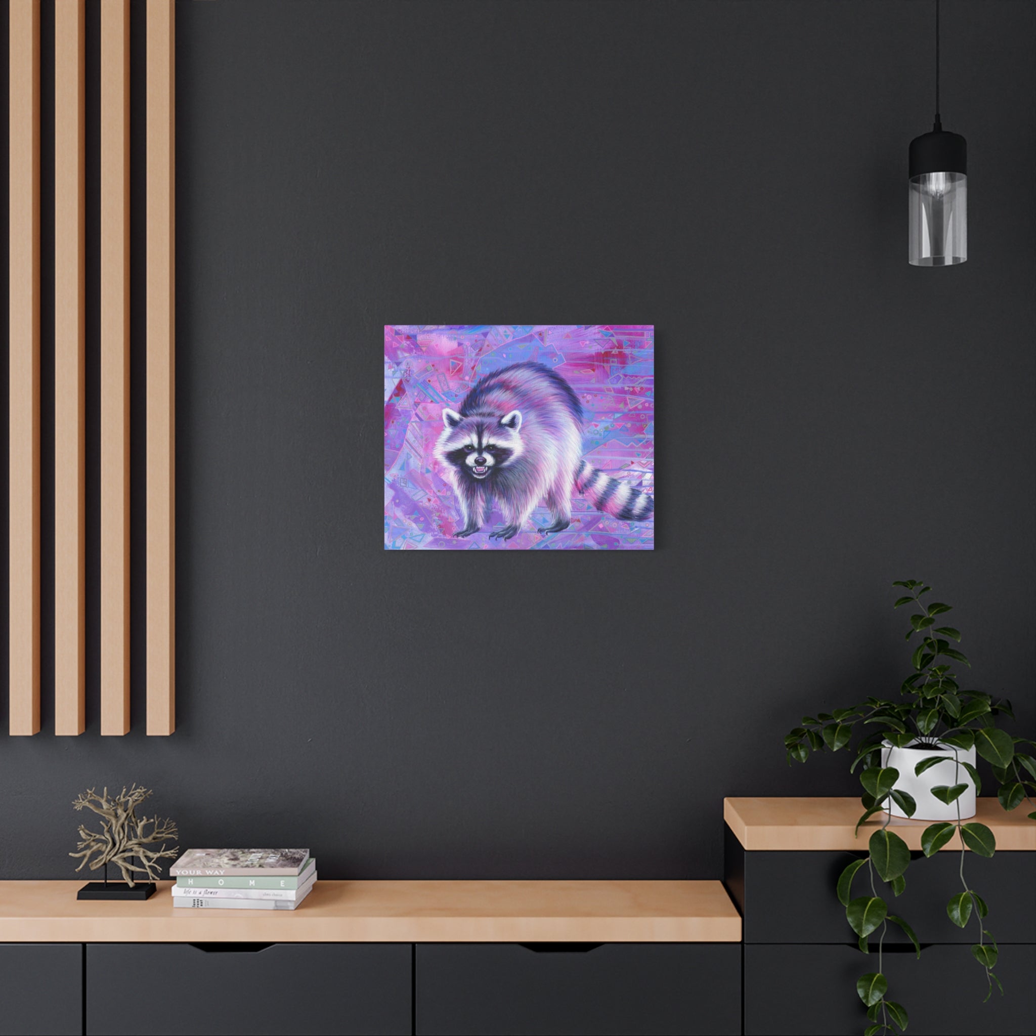 The Raccoon Canvas Print