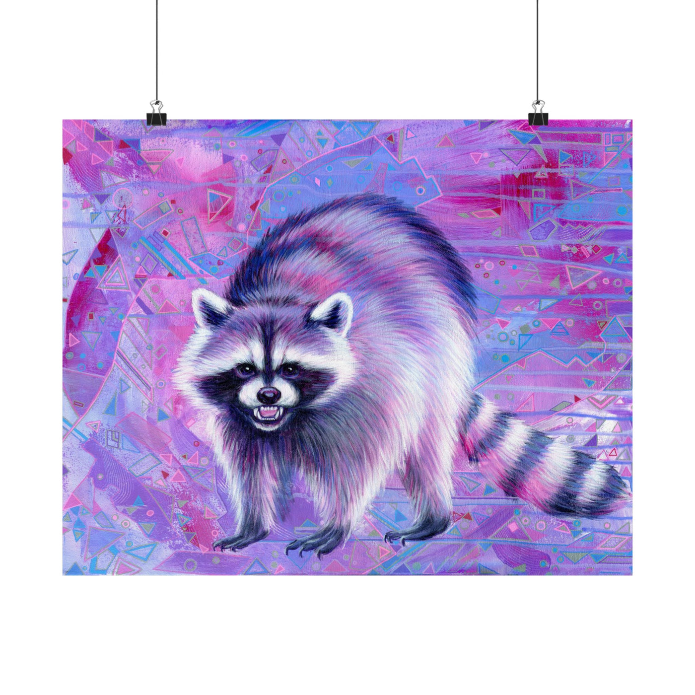 The Raccoon Poster Print