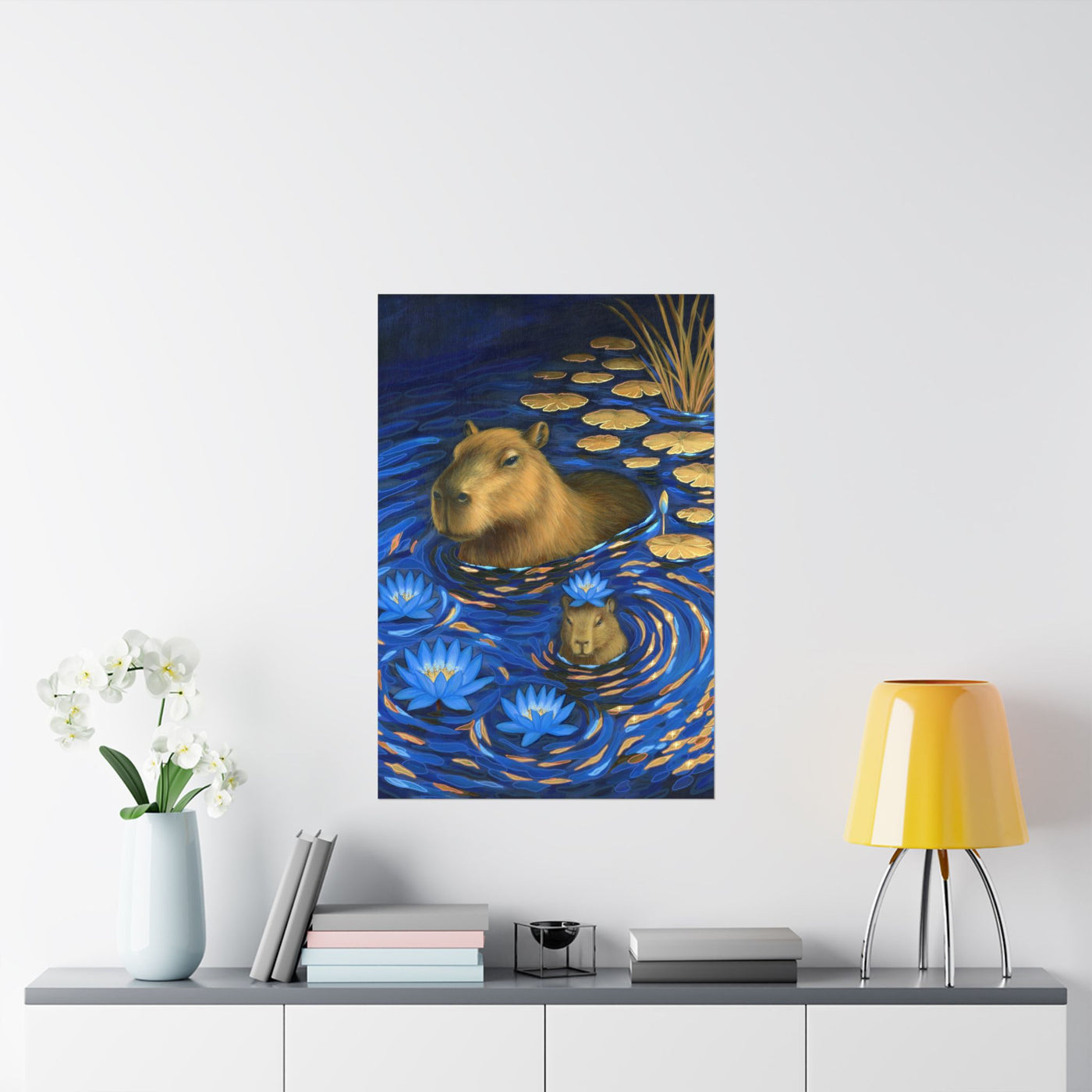 Capybara Dreams Poster Print