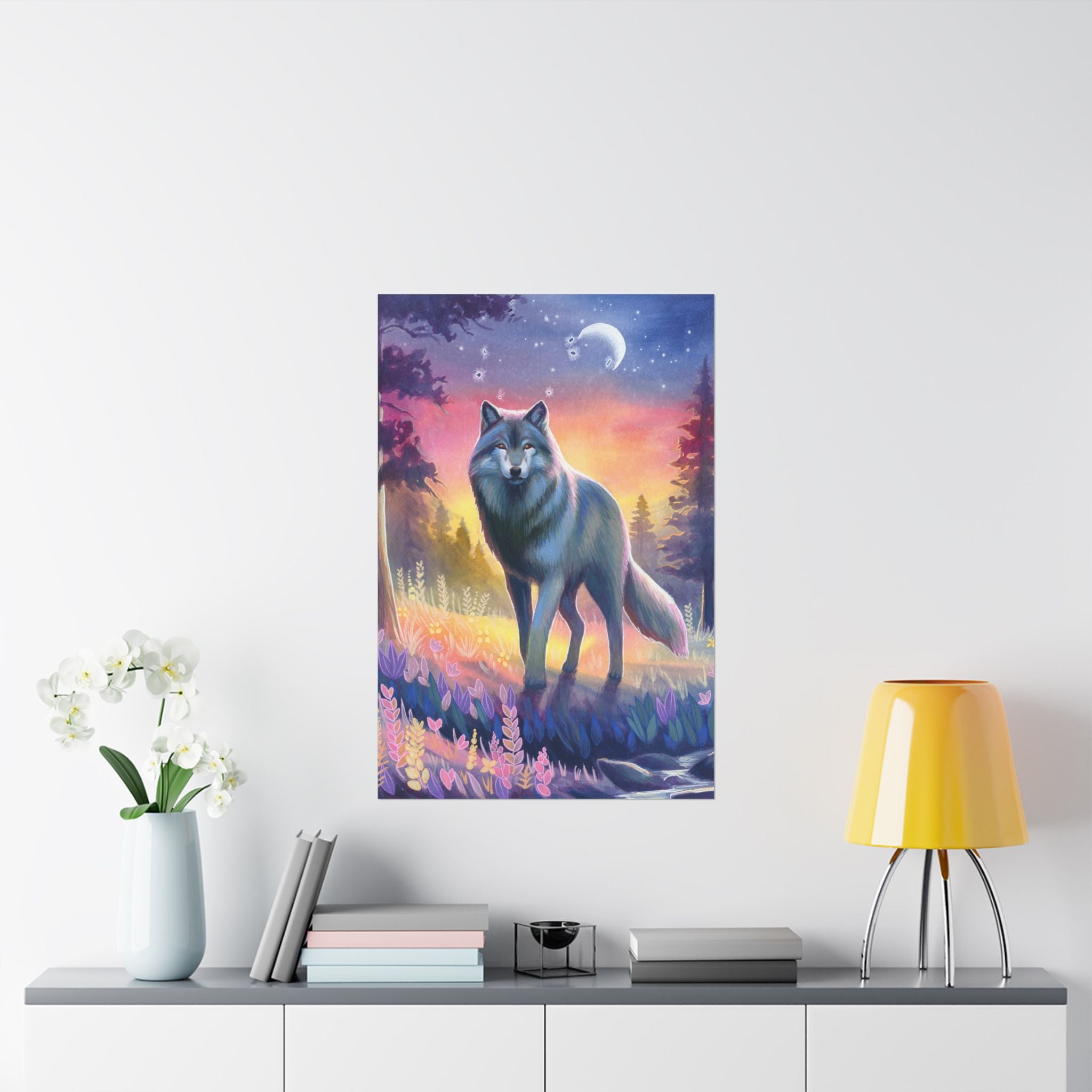 The Wolf Poster Print