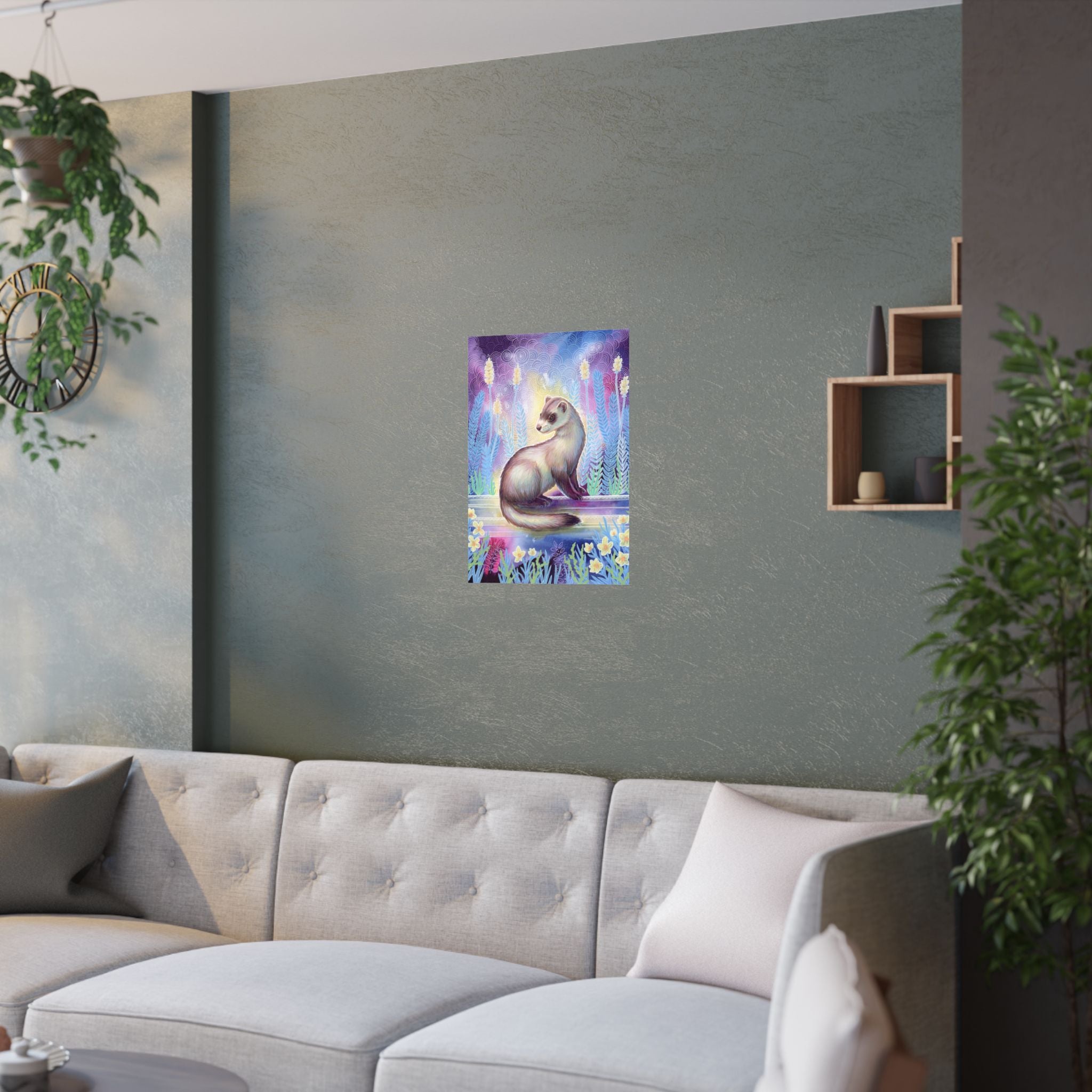 The Ferret Poster Print